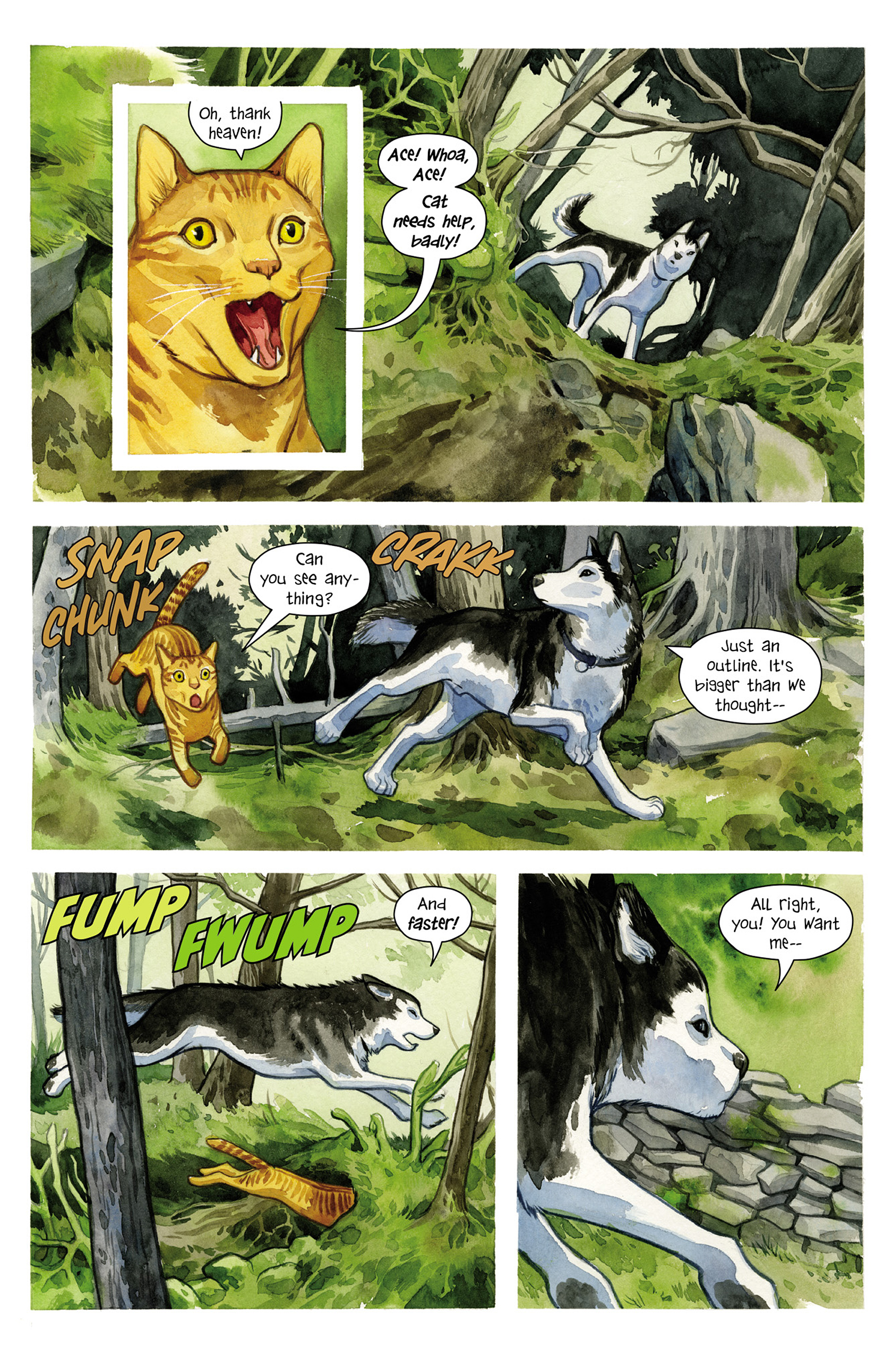 Read online Beasts of Burden: Hunters & Gatherers comic -  Issue # Full - 13