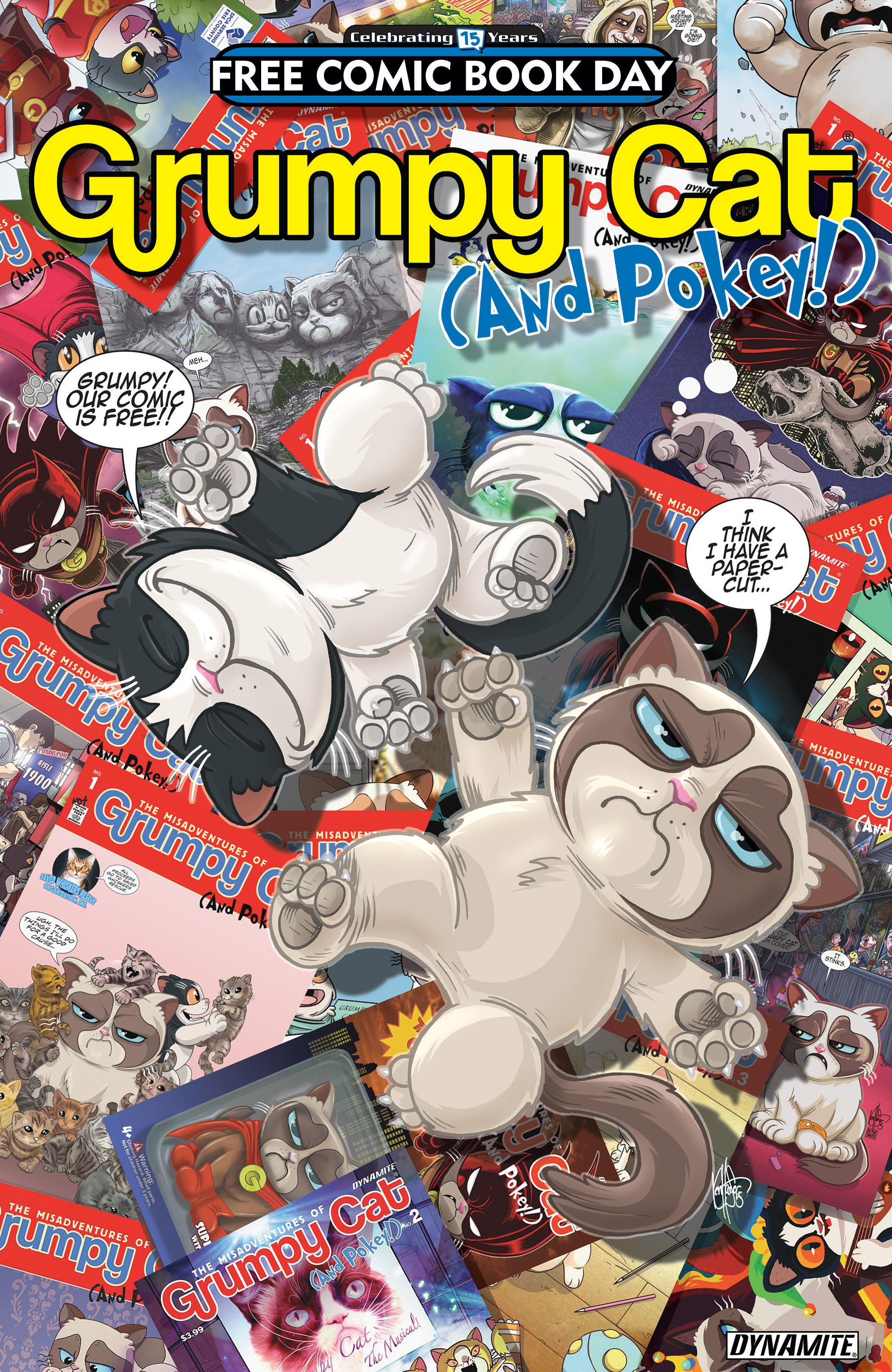 Read online Free Comic Book Day 2016 comic -  Issue # Grumpy Cat - 1