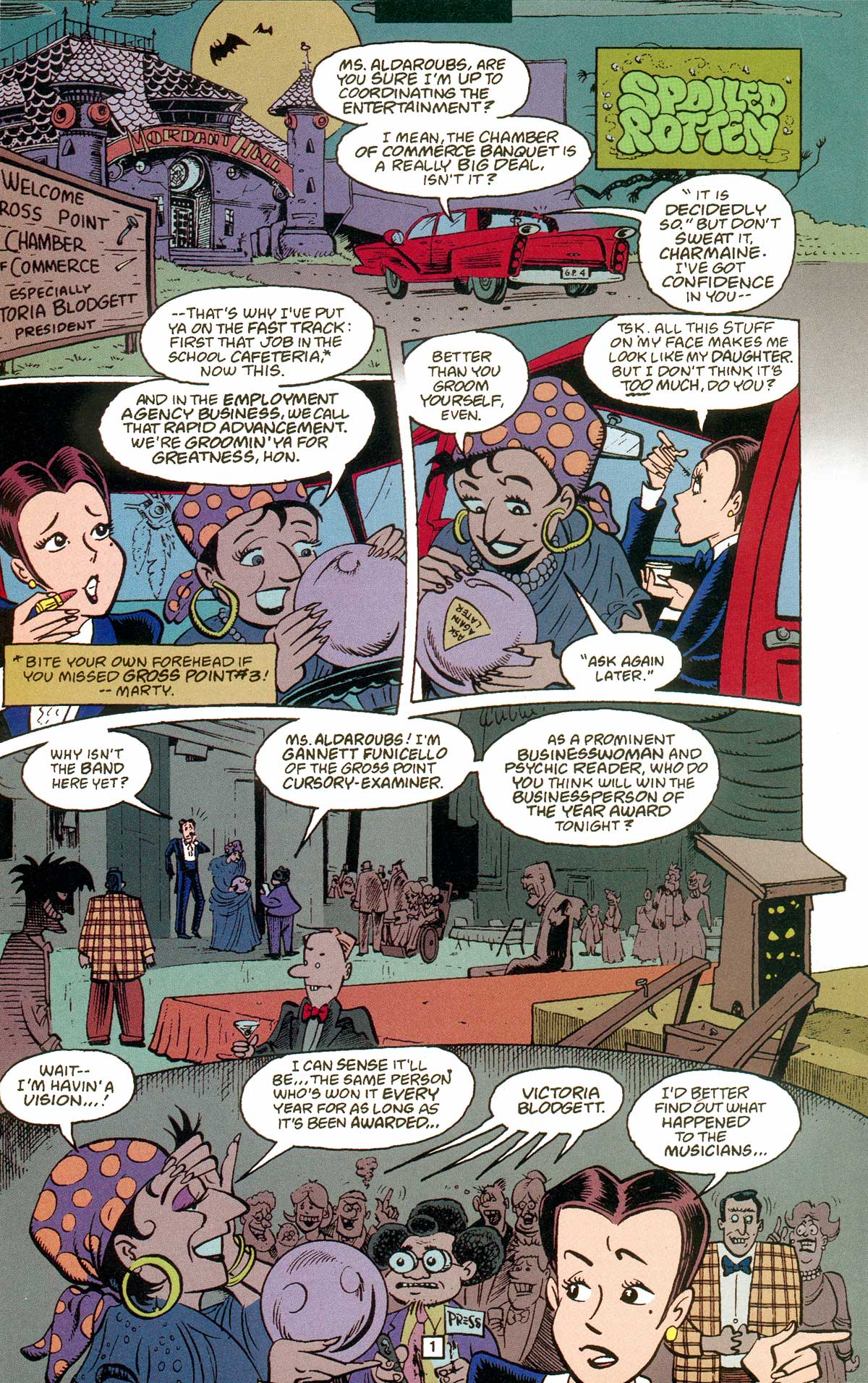 Read online Gross Point comic -  Issue #4 - 17