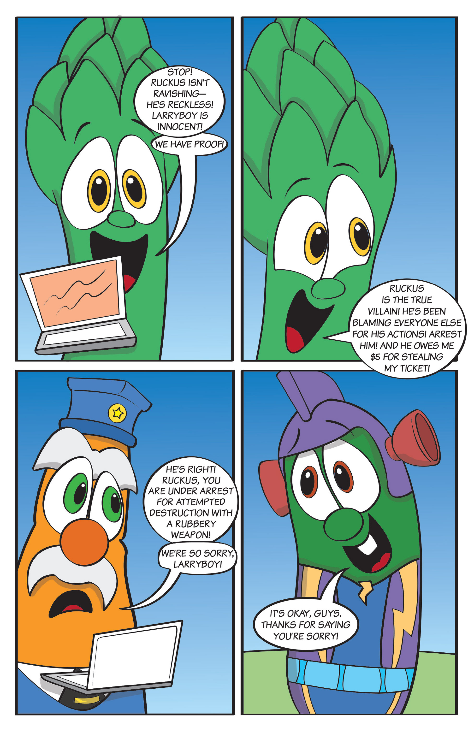 Read online VeggieTales comic -  Issue #4 - 29