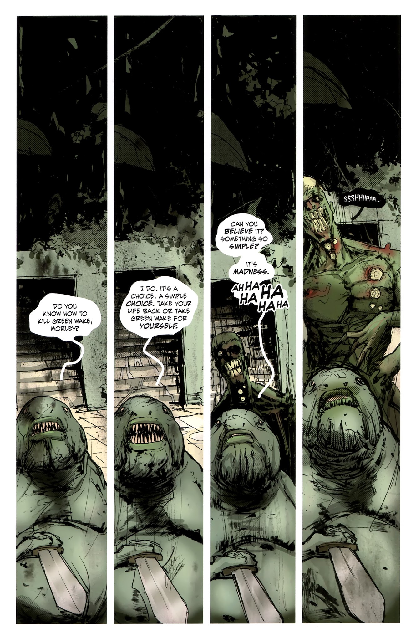Read online Green Wake comic -  Issue #10 - 17