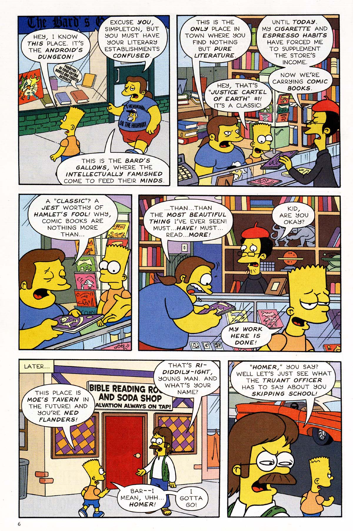 Read online Simpsons Comics Presents Bart Simpson comic -  Issue #14 - 8