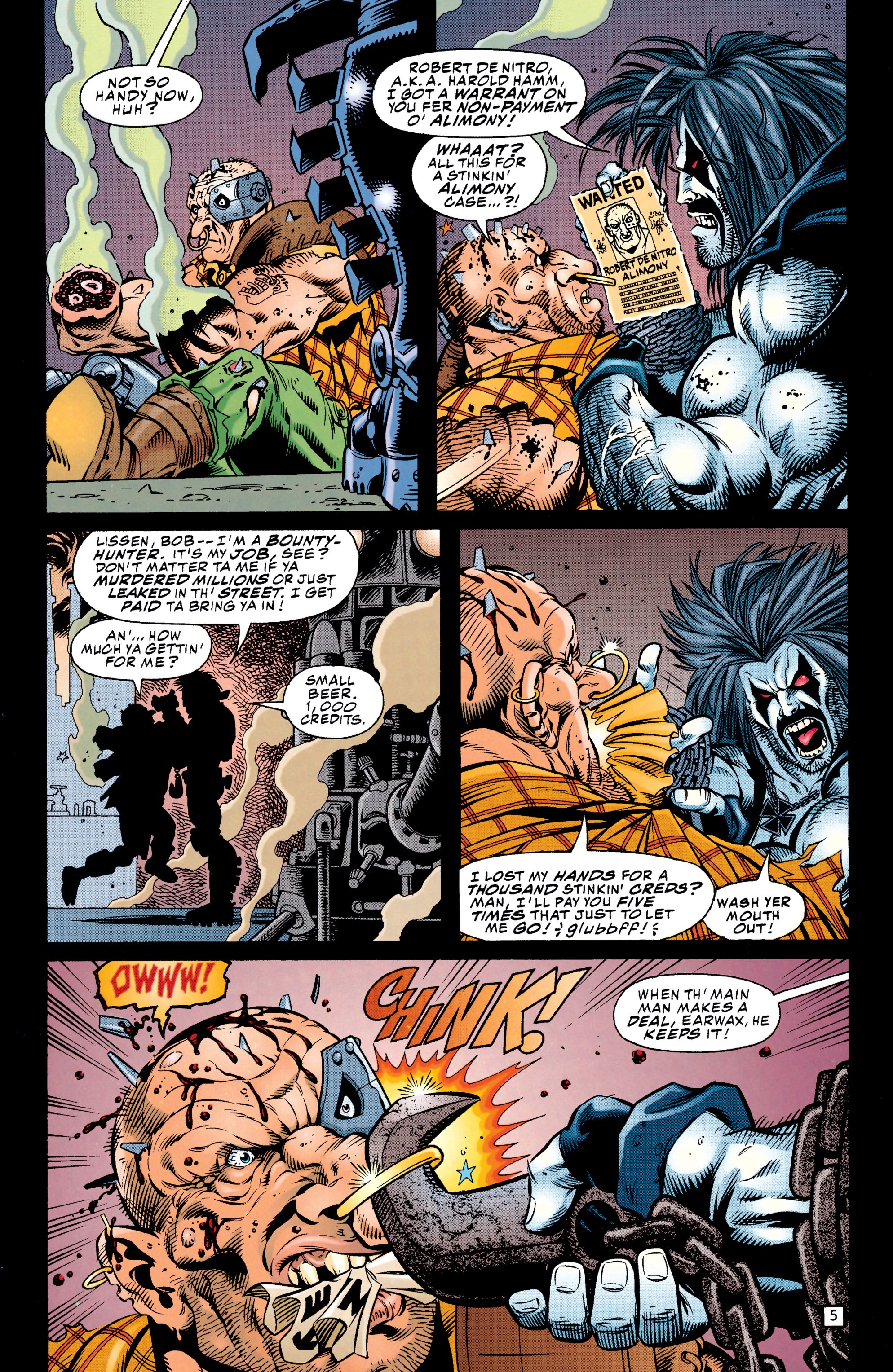 Read online Lobo (1993) comic -  Issue #1 - 6