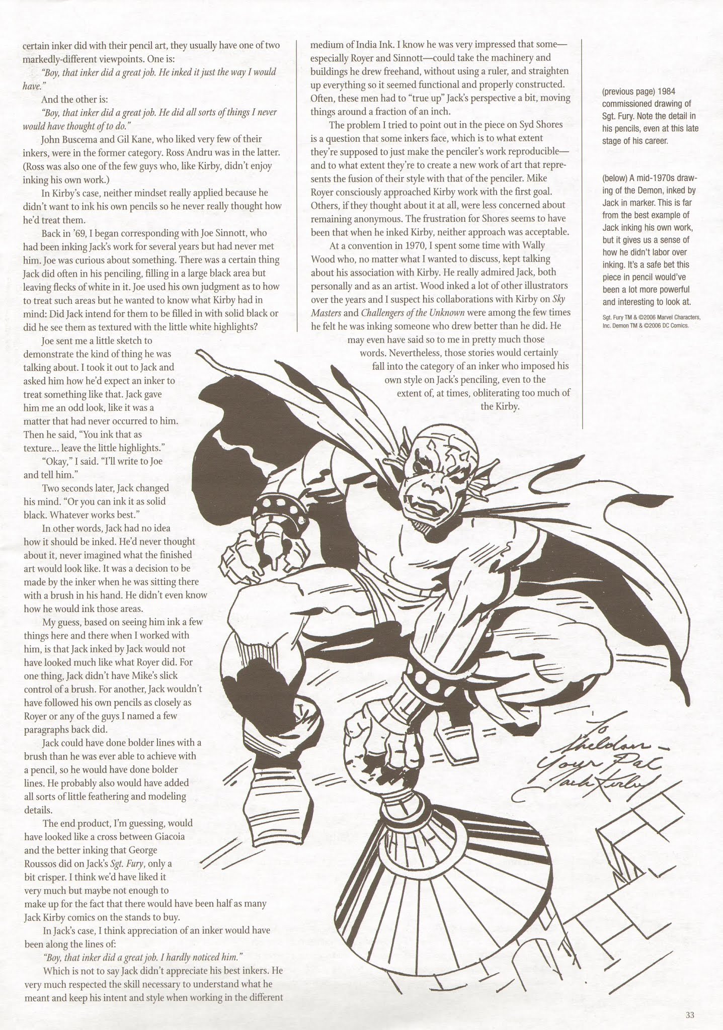 Read online The Jack Kirby Collector comic -  Issue #45 - 35