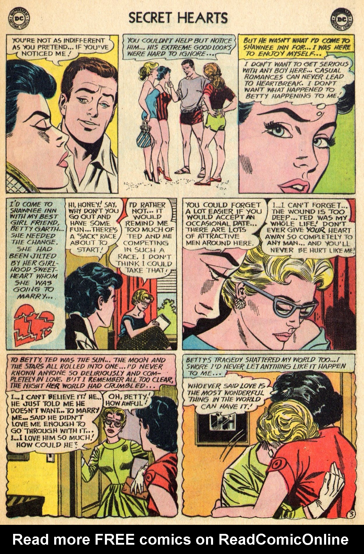 Read online Secret Hearts comic -  Issue #96 - 5