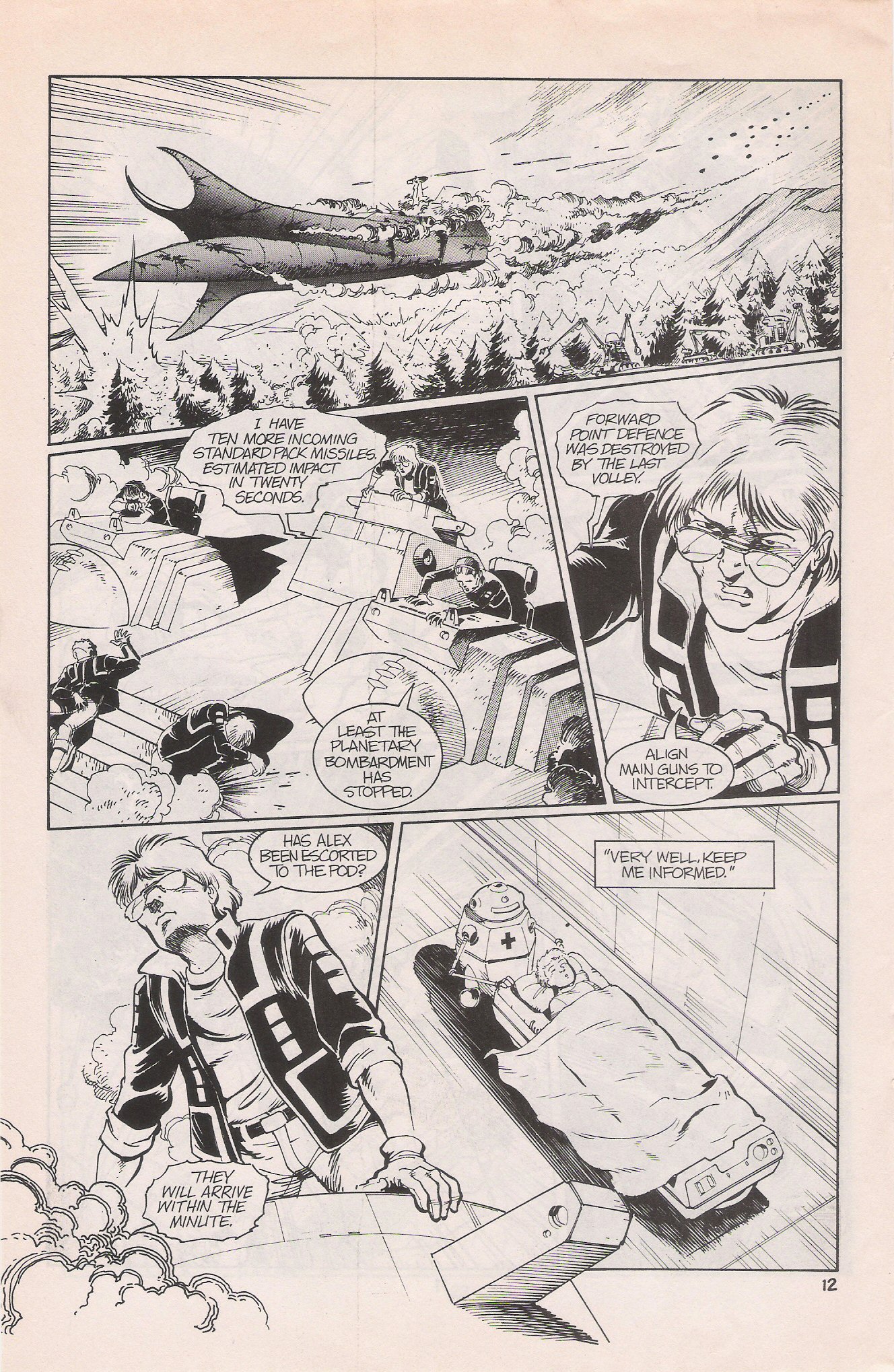 Read online Captain Harlock: Deathshadow Rising comic -  Issue #6 - 14