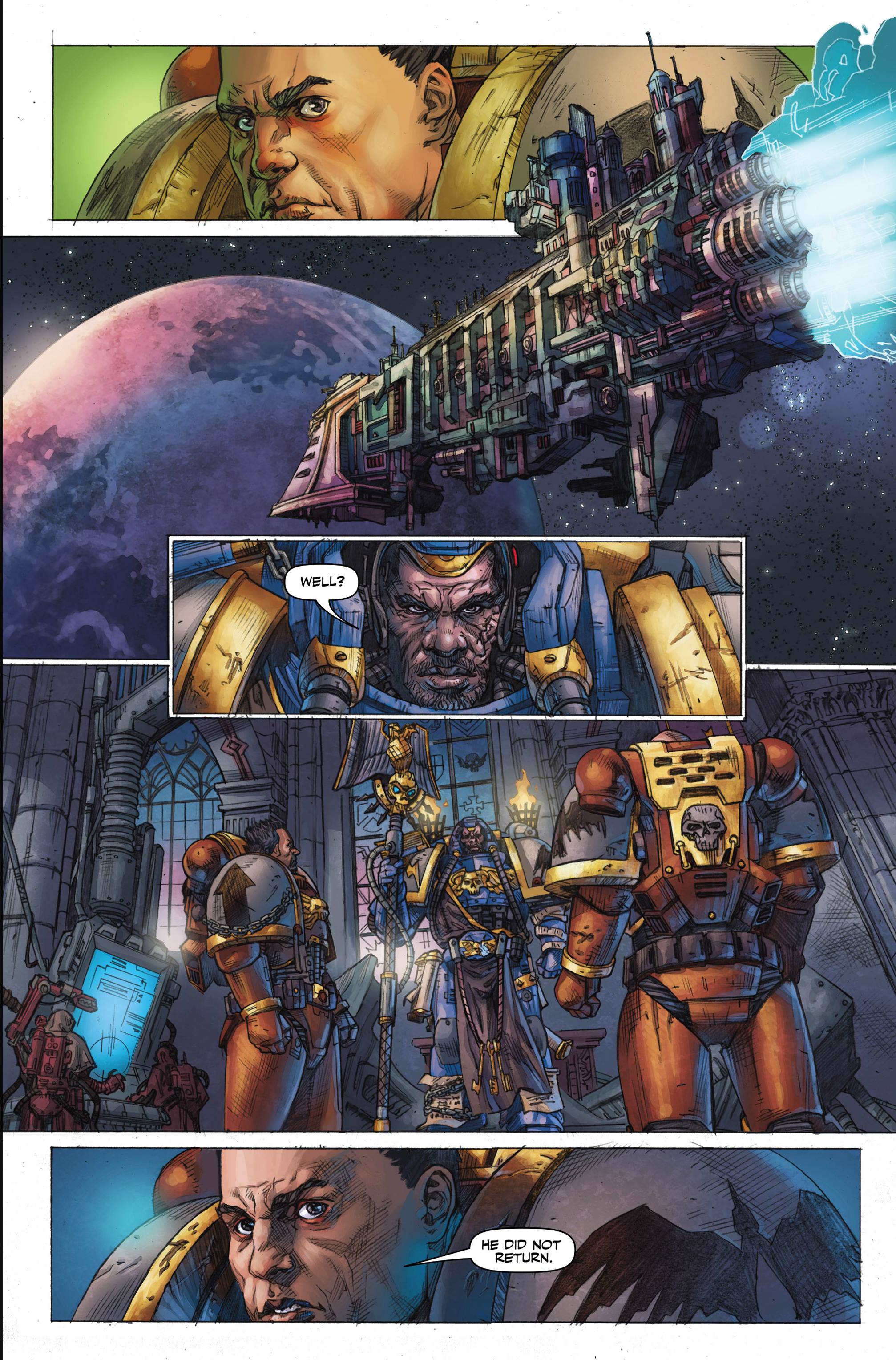 Read online Warhammer 40,000: Dawn of War comic -  Issue #1 - 10