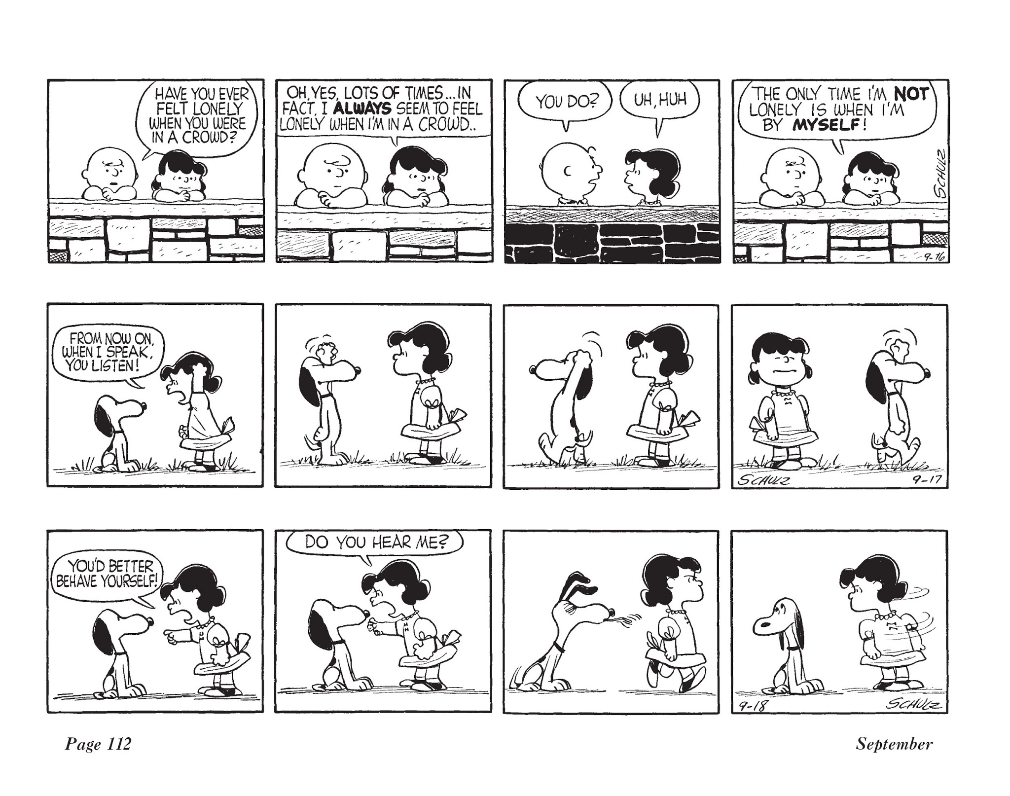Read online The Complete Peanuts comic -  Issue # TPB 4 - 126