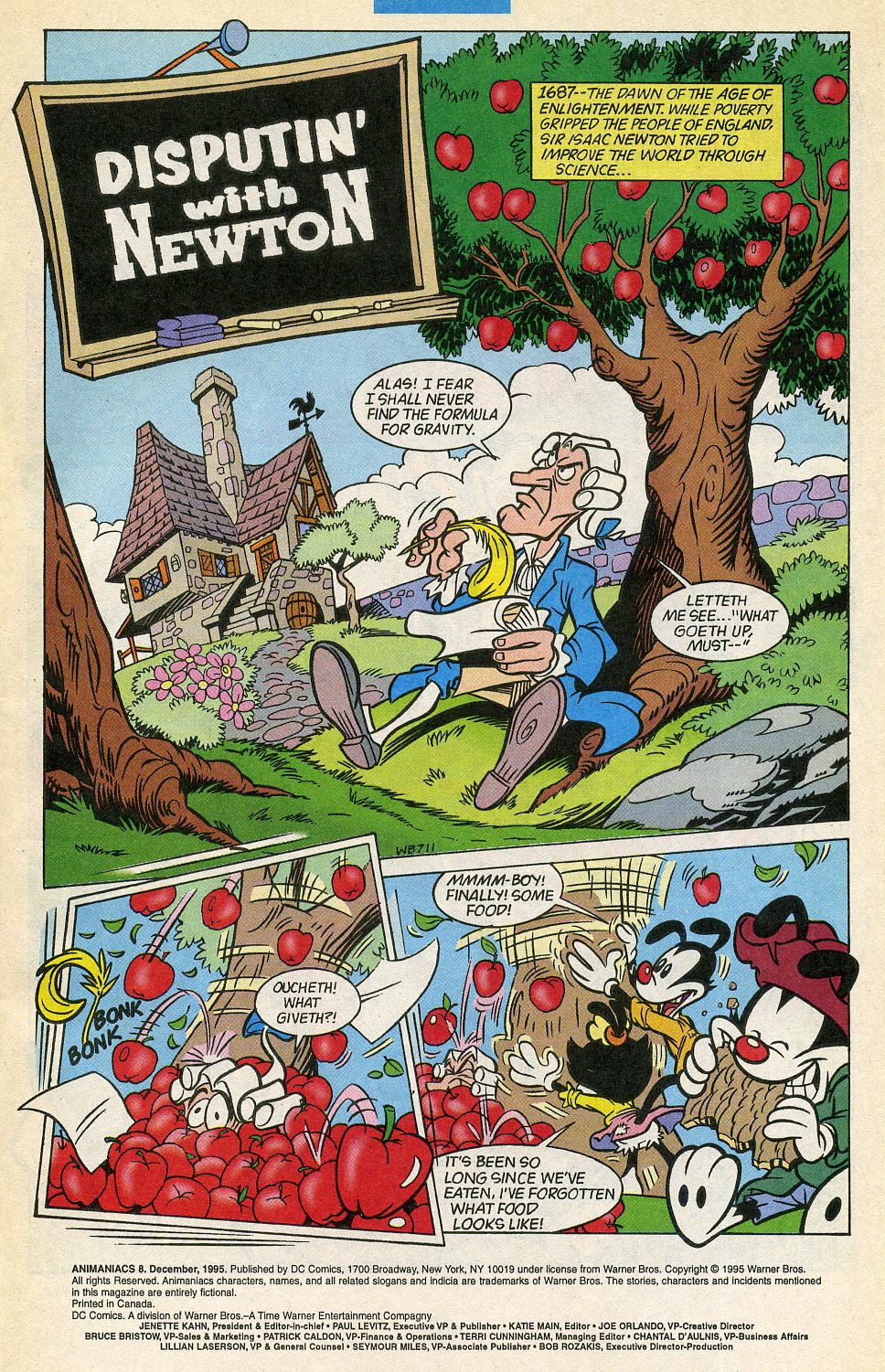Read online Animaniacs comic -  Issue #8 - 3