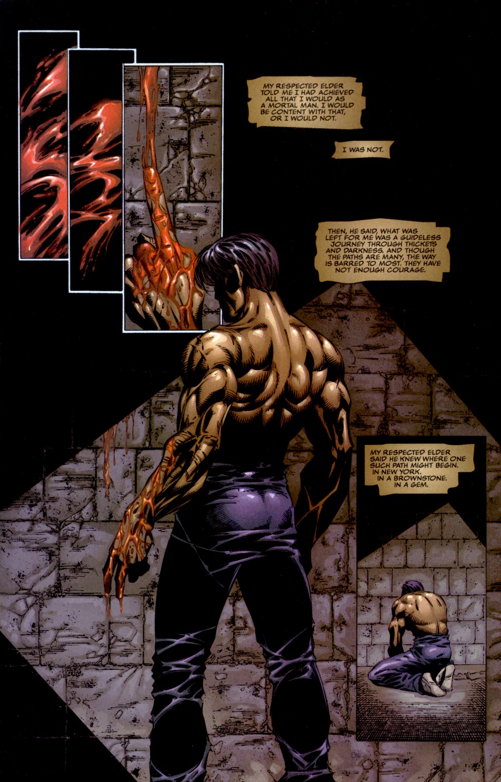 Read online Witchblade/Tomb Raider comic -  Issue #0.5 - 3