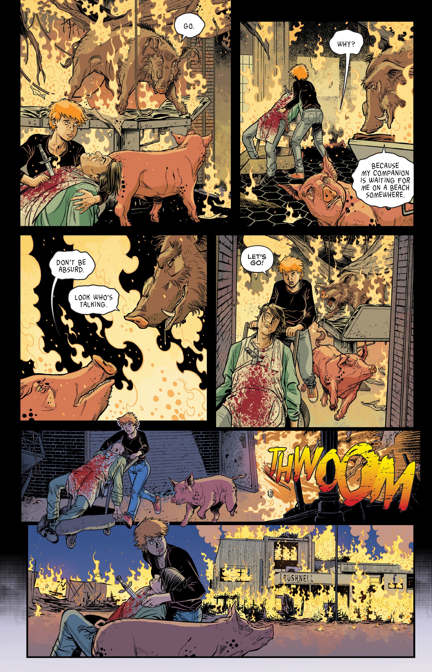 Read online Swine comic -  Issue # TPB - 129