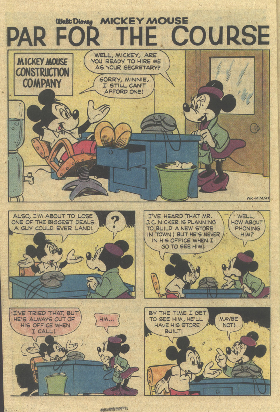 Read online Walt Disney's Mickey Mouse comic -  Issue #178 - 20