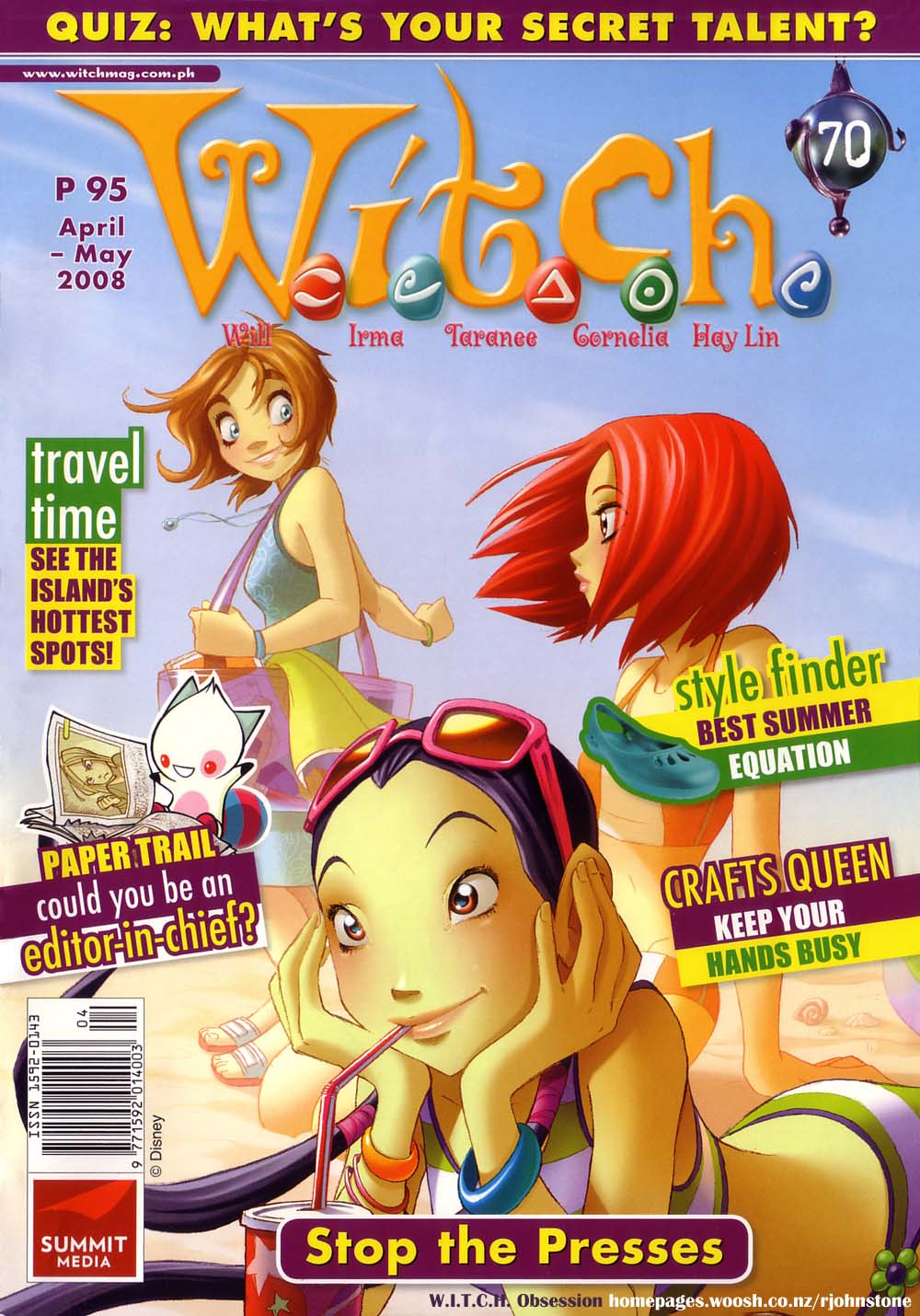 Read online W.i.t.c.h. comic -  Issue #70 - 3