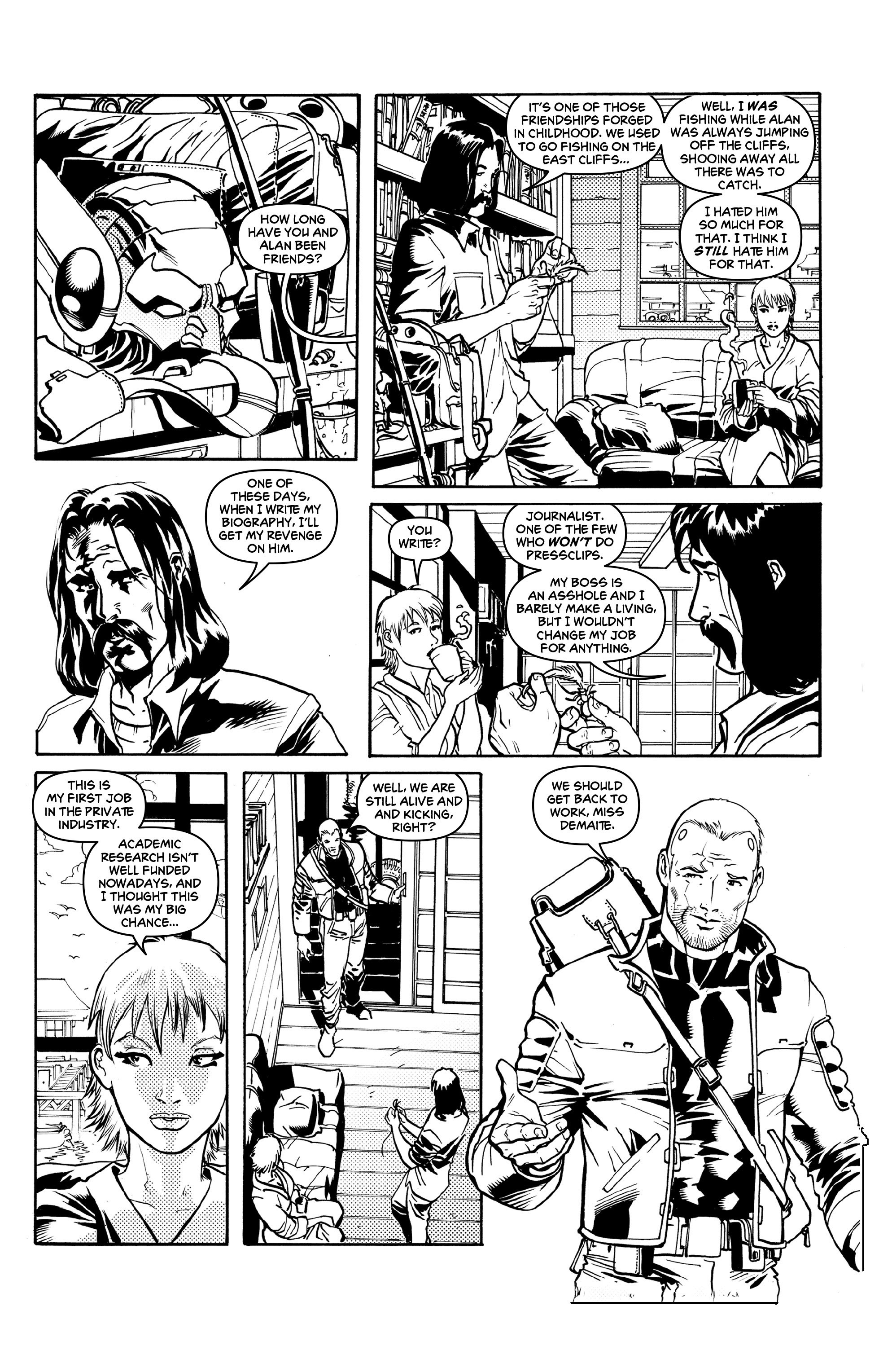Read online Alan Dracon comic -  Issue #1 - 21