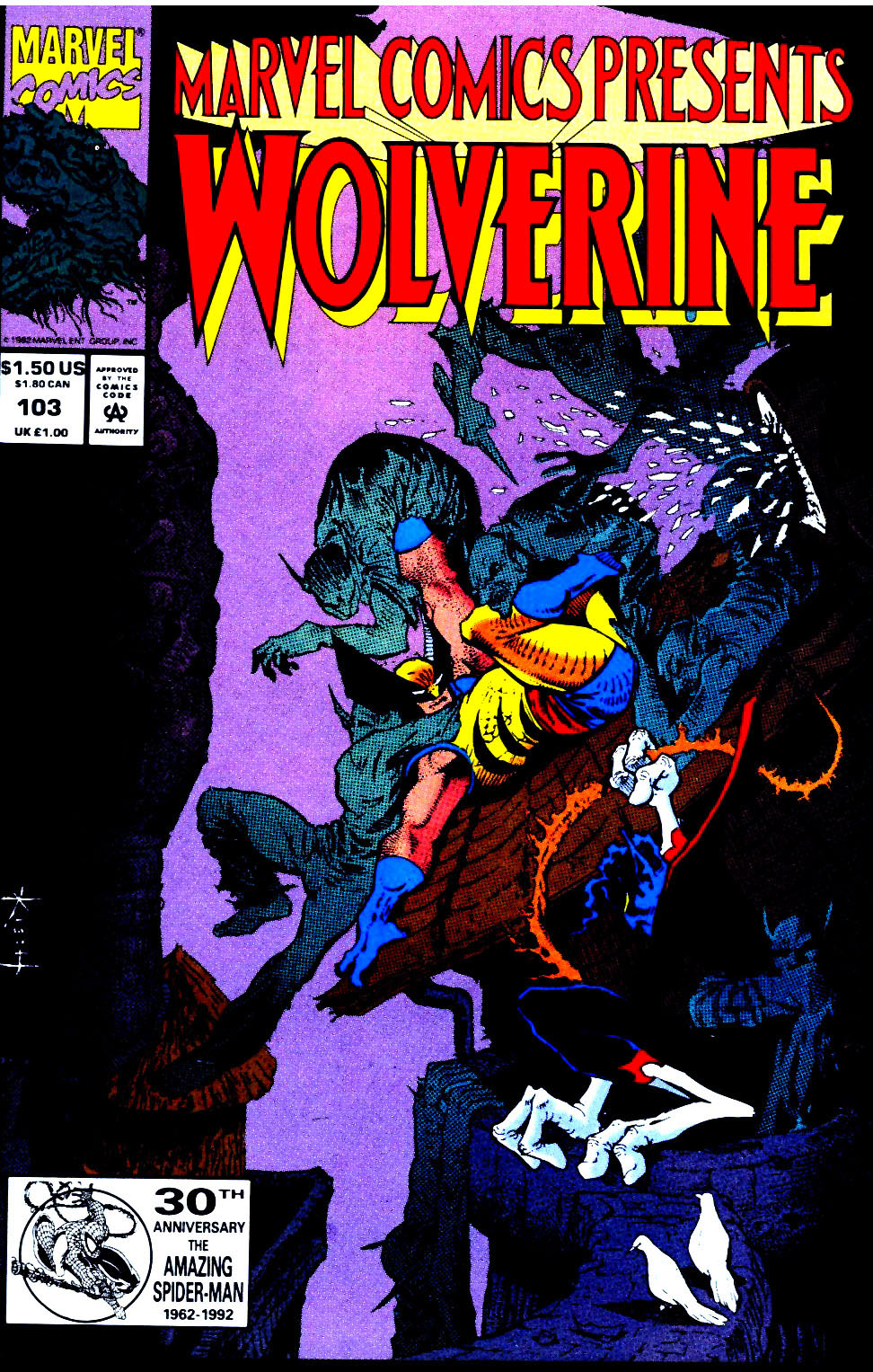 Read online Marvel Comics Presents (1988) comic -  Issue #103 - 1