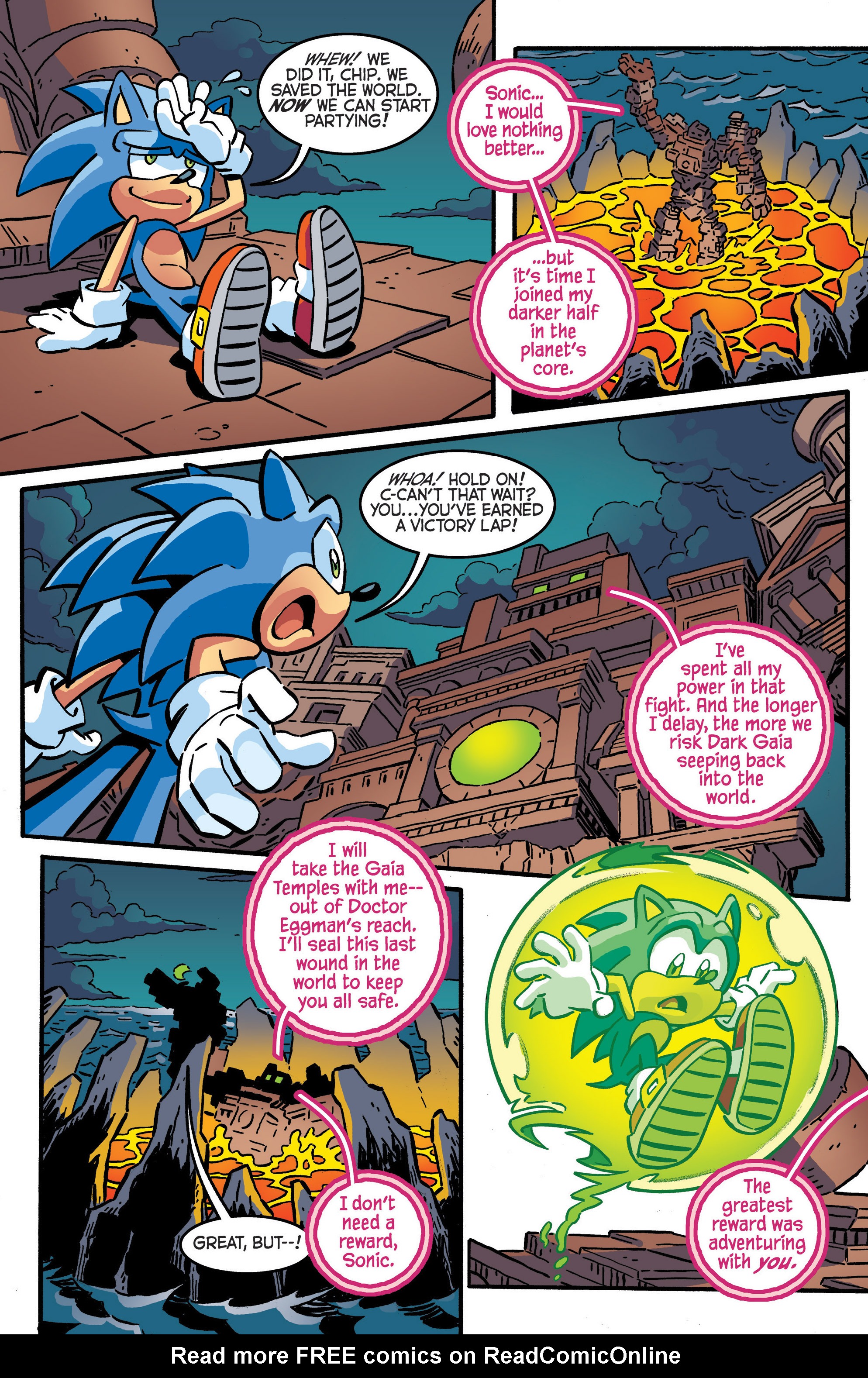 Read online Sonic The Hedgehog comic -  Issue #287 - 16
