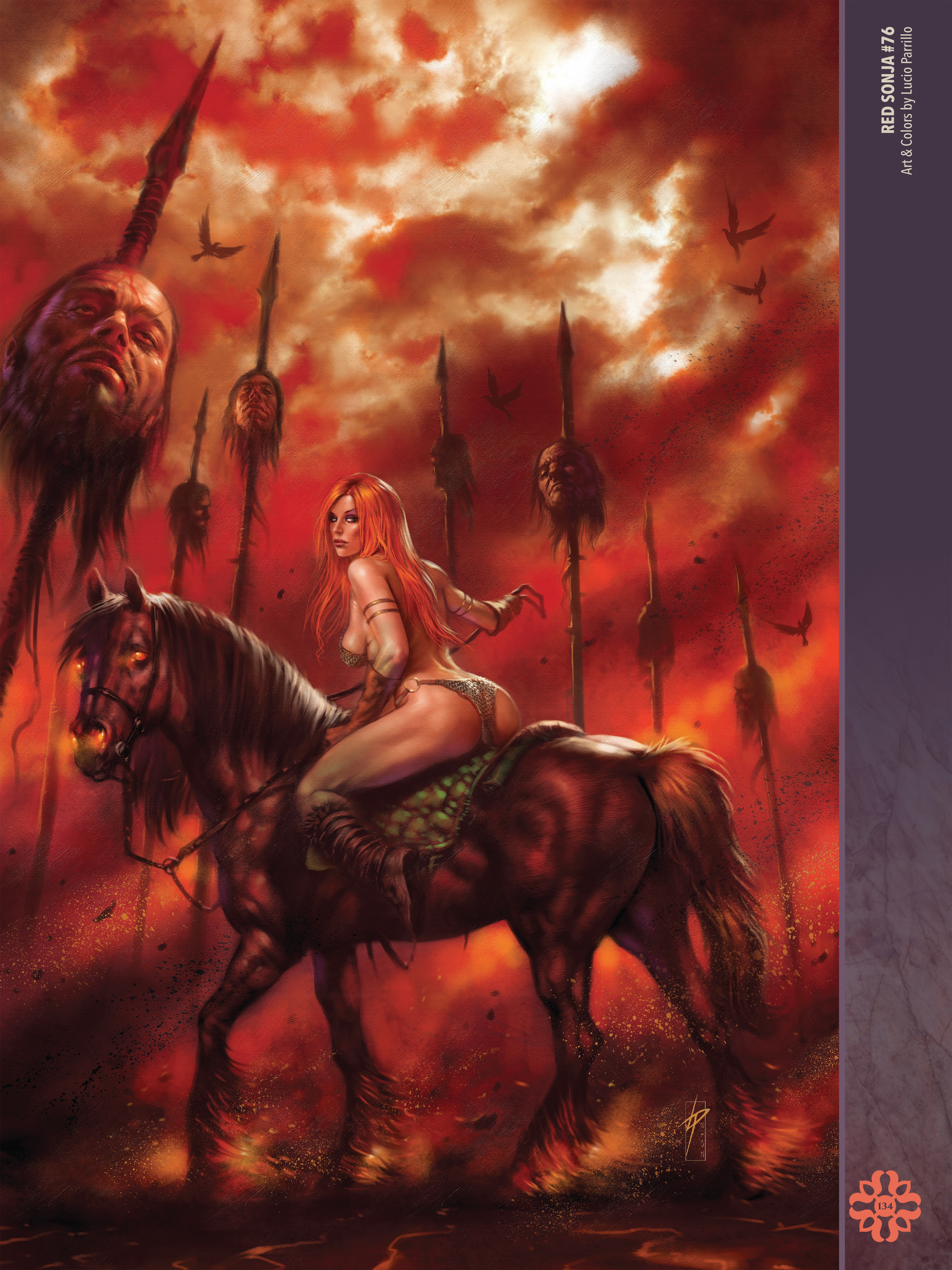 Read online The Art of Red Sonja comic -  Issue # TPB 2 (Part 2) - 35