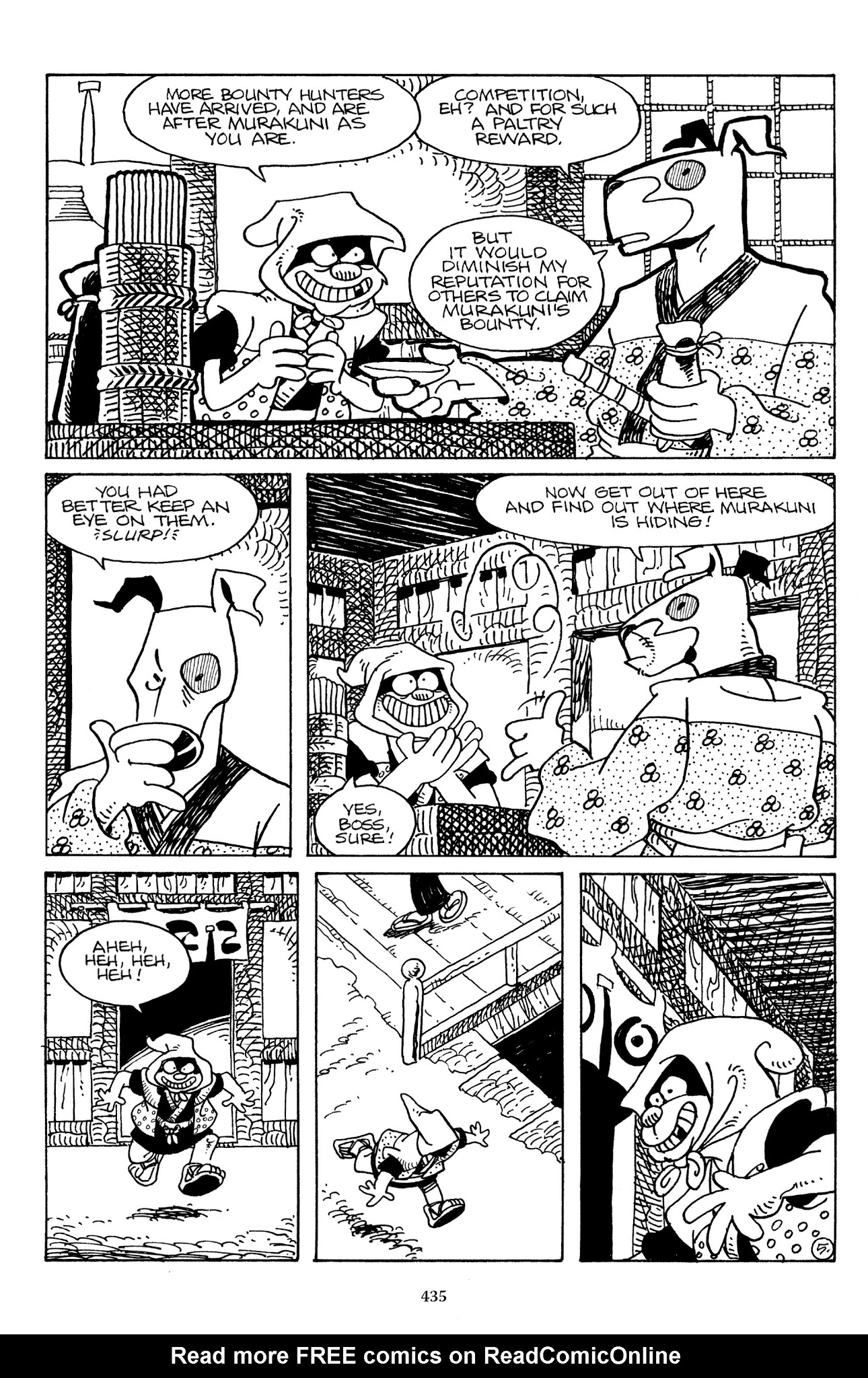 Read online The Usagi Yojimbo Saga comic -  Issue # TPB 6 - 433
