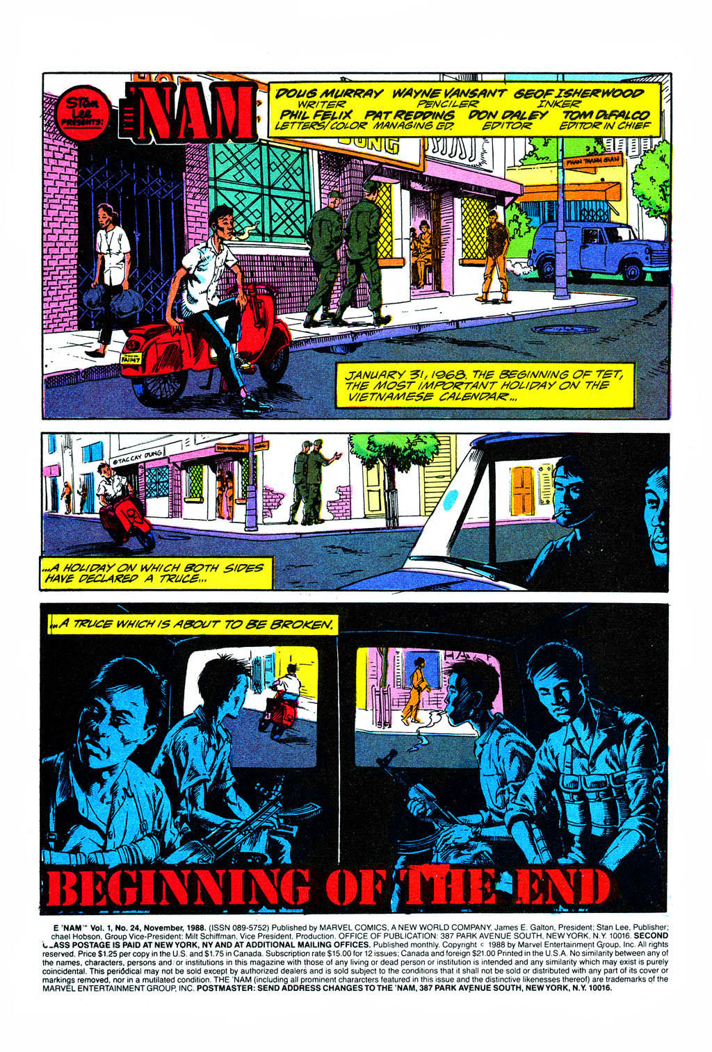 Read online The 'Nam comic -  Issue #24 - 3