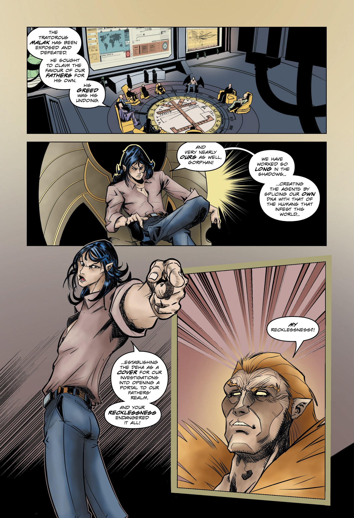 Read online Alpha Gods: Revelation comic -  Issue #1 - 4