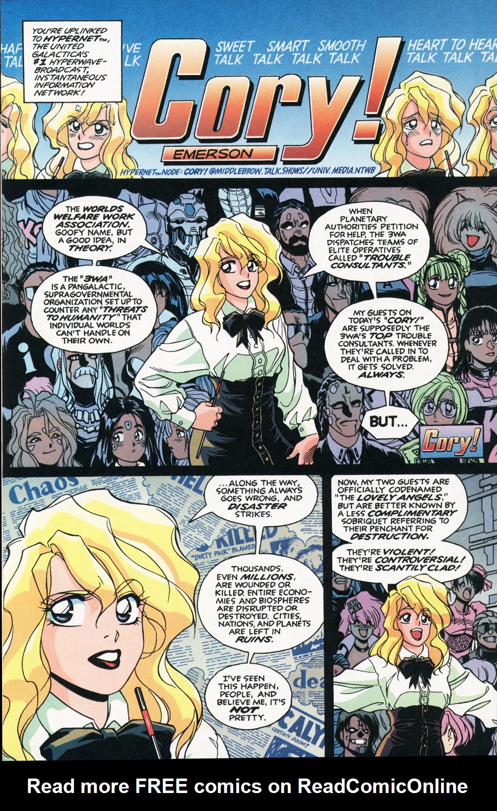 Read online Dirty Pair: Fatal But Not Serious comic -  Issue #1 - 4
