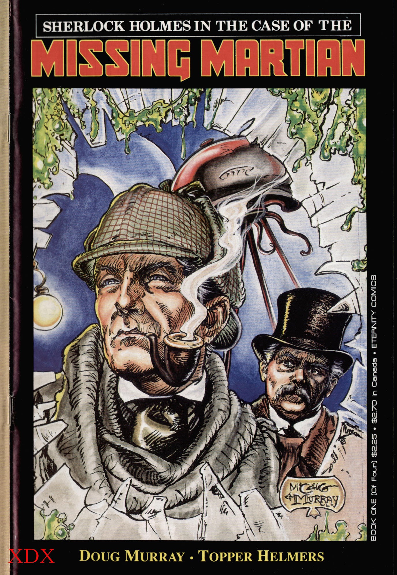 Read online Sherlock Holmes in the Case of the Missing Martian comic -  Issue #1 - 1