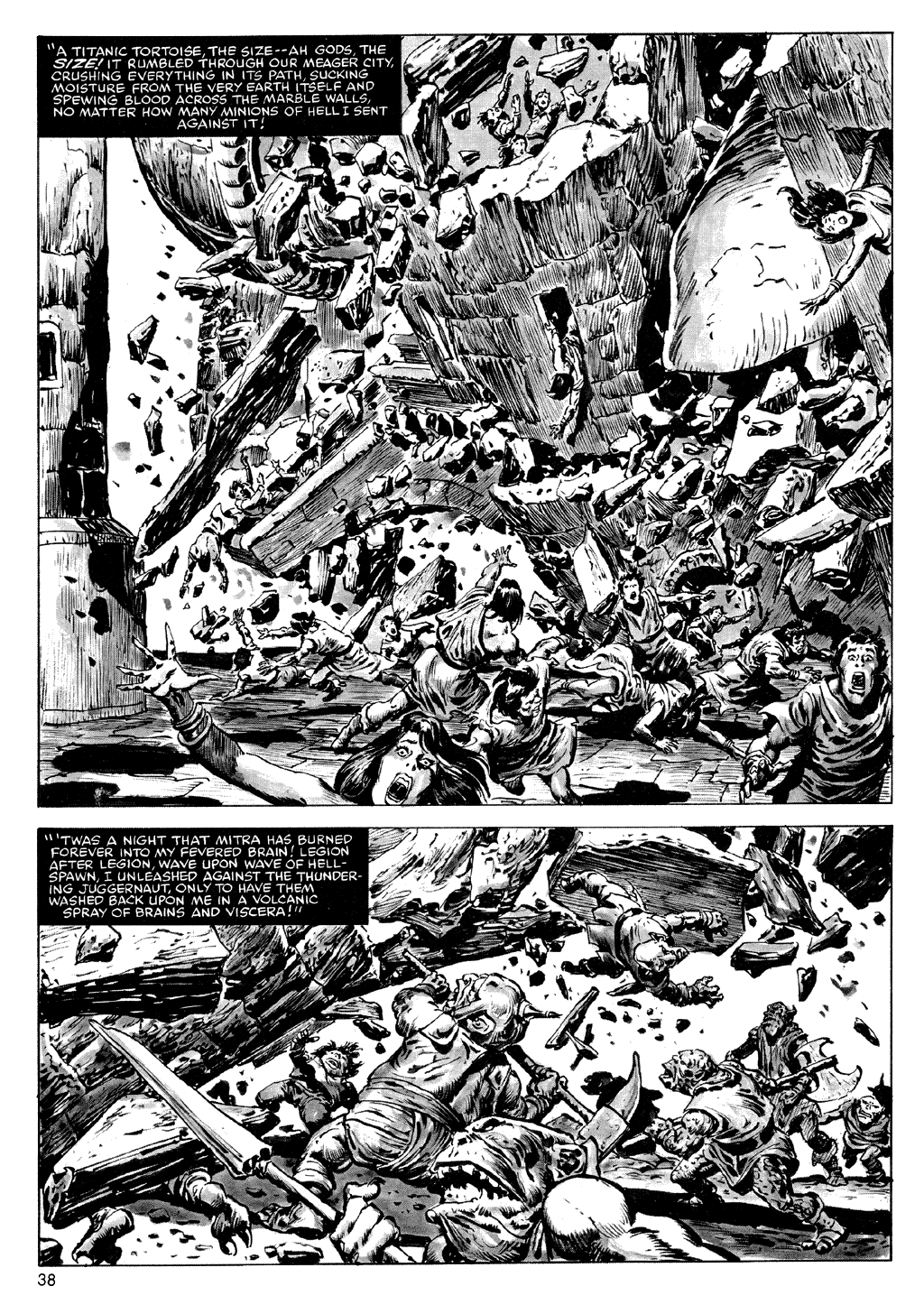Read online The Savage Sword Of Conan comic -  Issue #72 - 38
