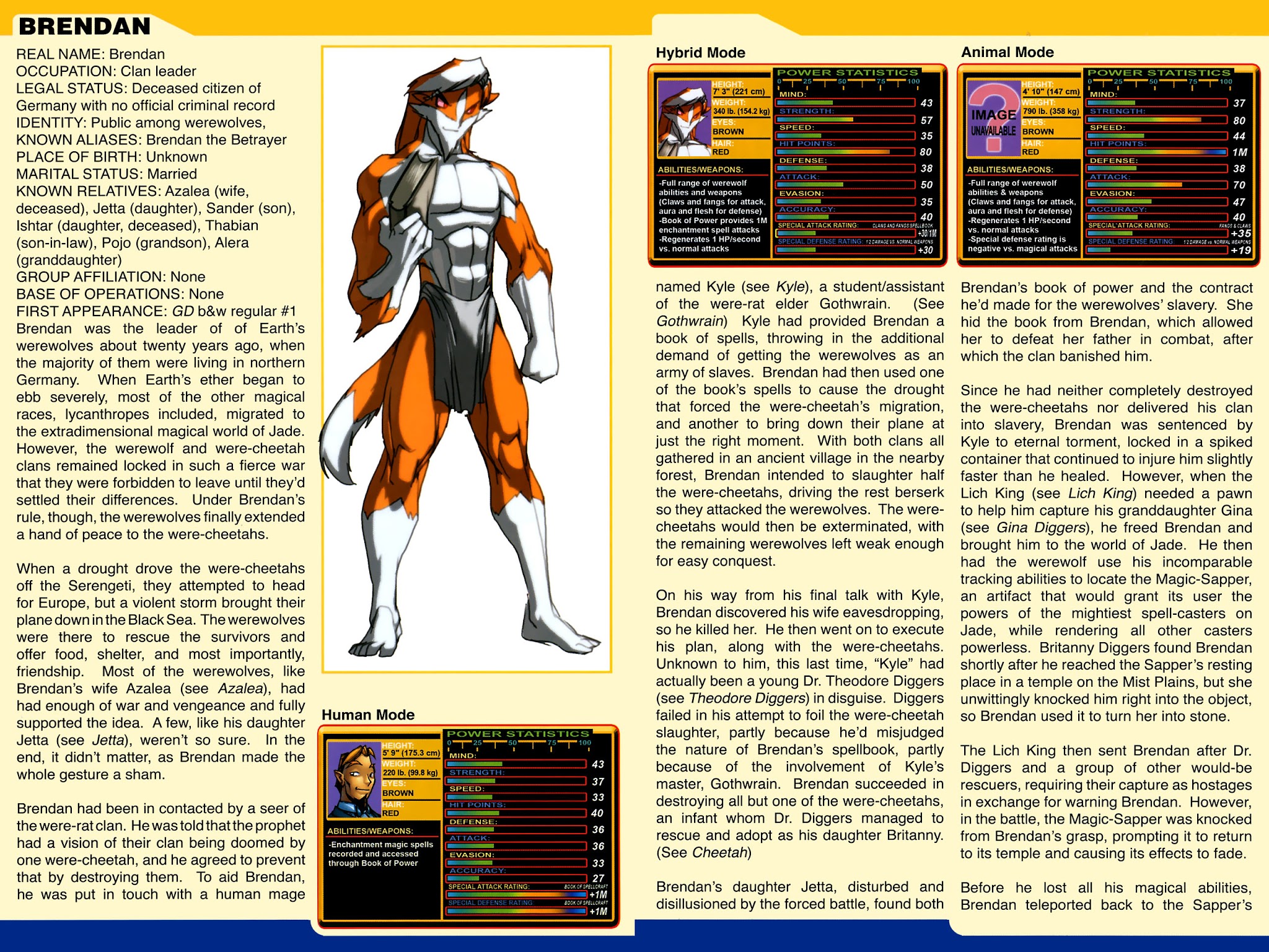 Read online Gold Digger Sourcebook: The Official Handbook of the GD Universe comic -  Issue #2 - 12