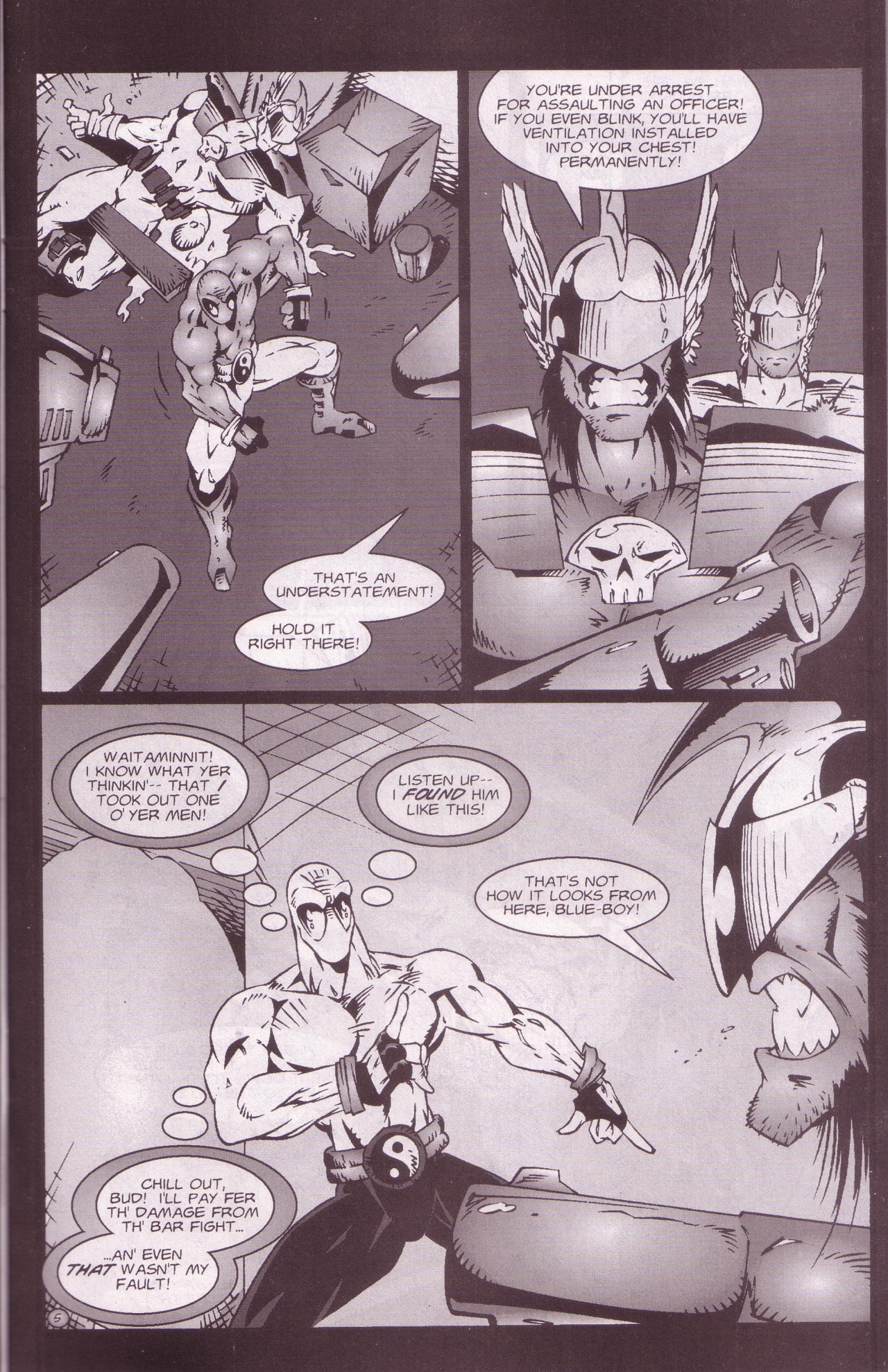 Read online Zen Intergalactic Ninja: Starquest comic -  Issue #4 - 7