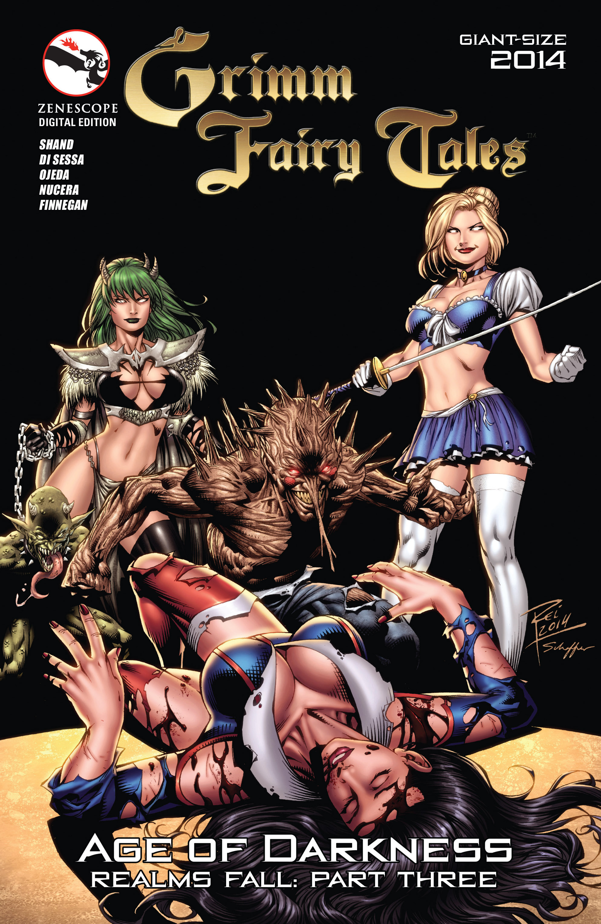 Read online Grimm Fairy Tales (2005) comic -  Issue # _Giant-Size 2014 - 1