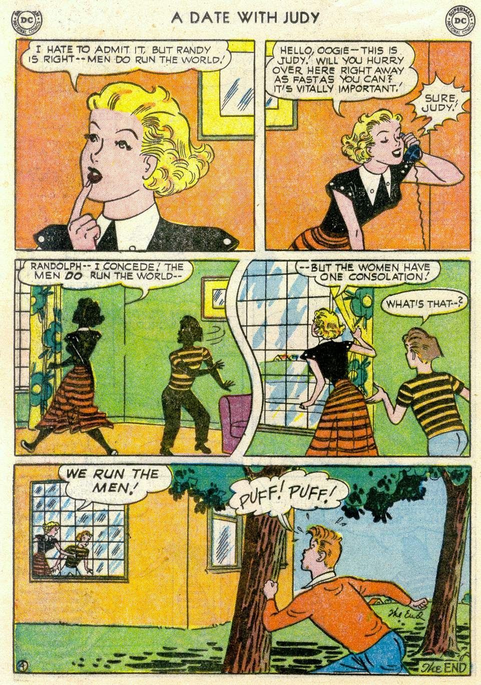 Read online A Date with Judy comic -  Issue #28 - 16