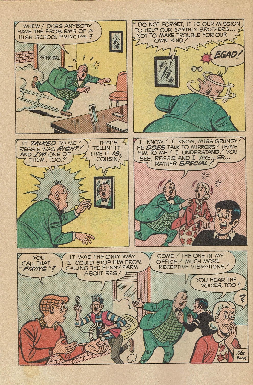 Read online Reggie and Me (1966) comic -  Issue #40 - 8