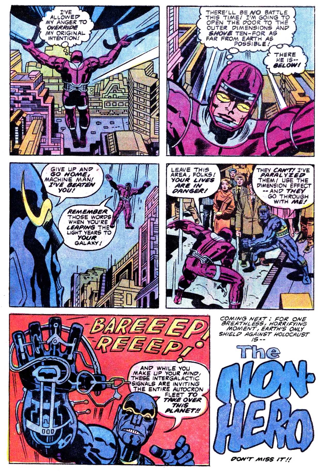 Read online Machine Man (1978) comic -  Issue #4 - 18