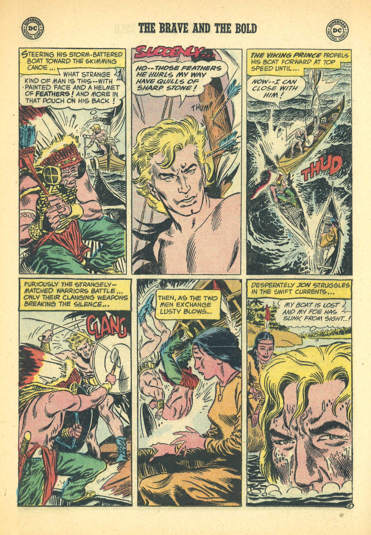 Read online The Brave and the Bold (1955) comic -  Issue #10 - 16