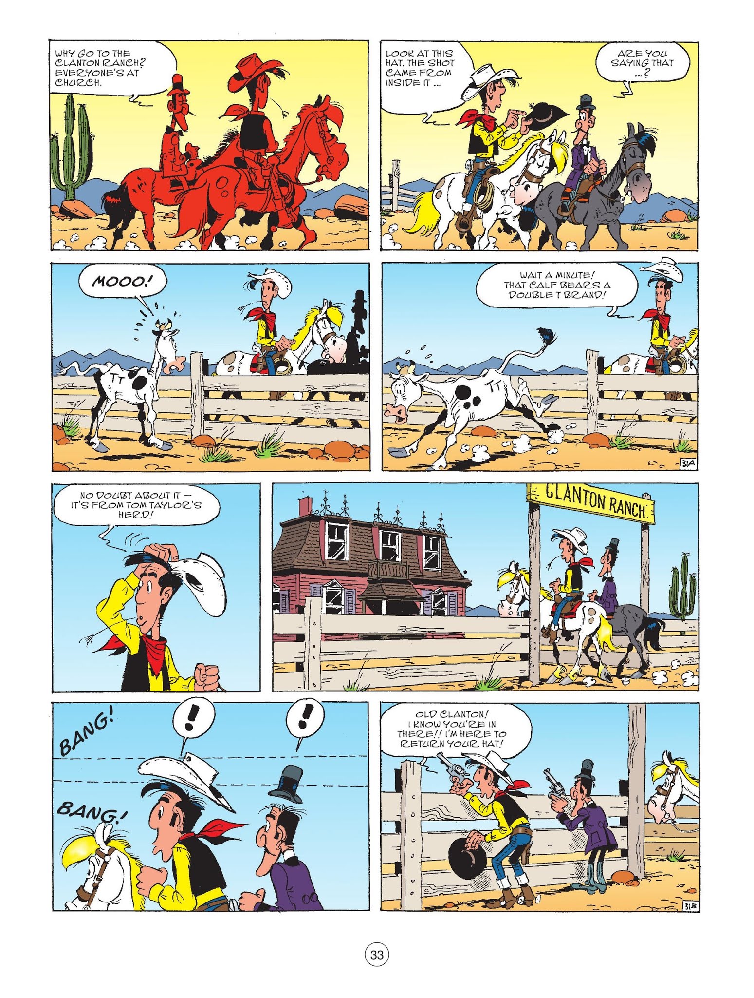 Read online A Lucky Luke Adventure comic -  Issue #70 - 35