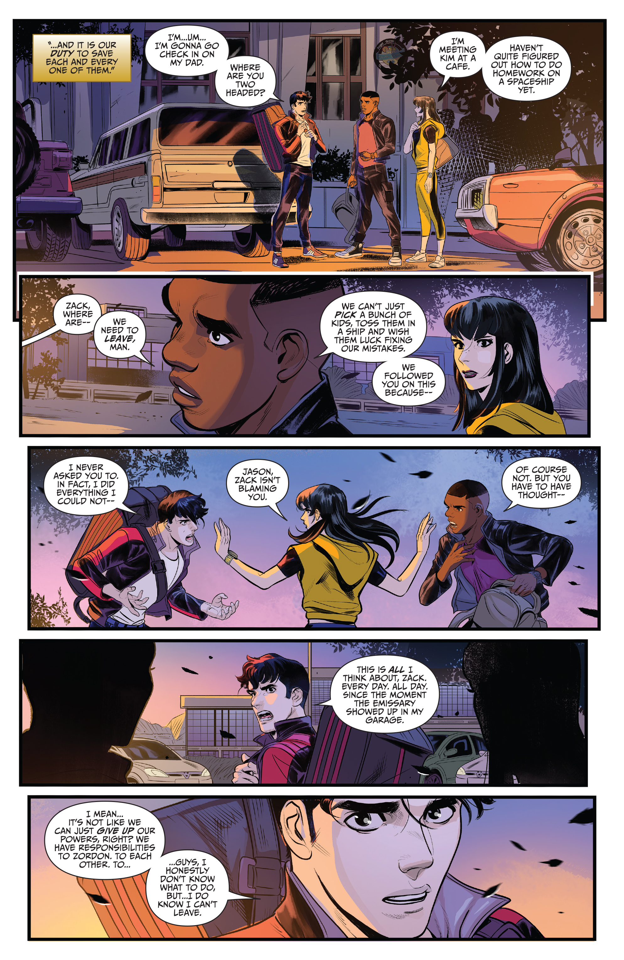 Read online Saban's Go Go Power Rangers comic -  Issue #31 - 21