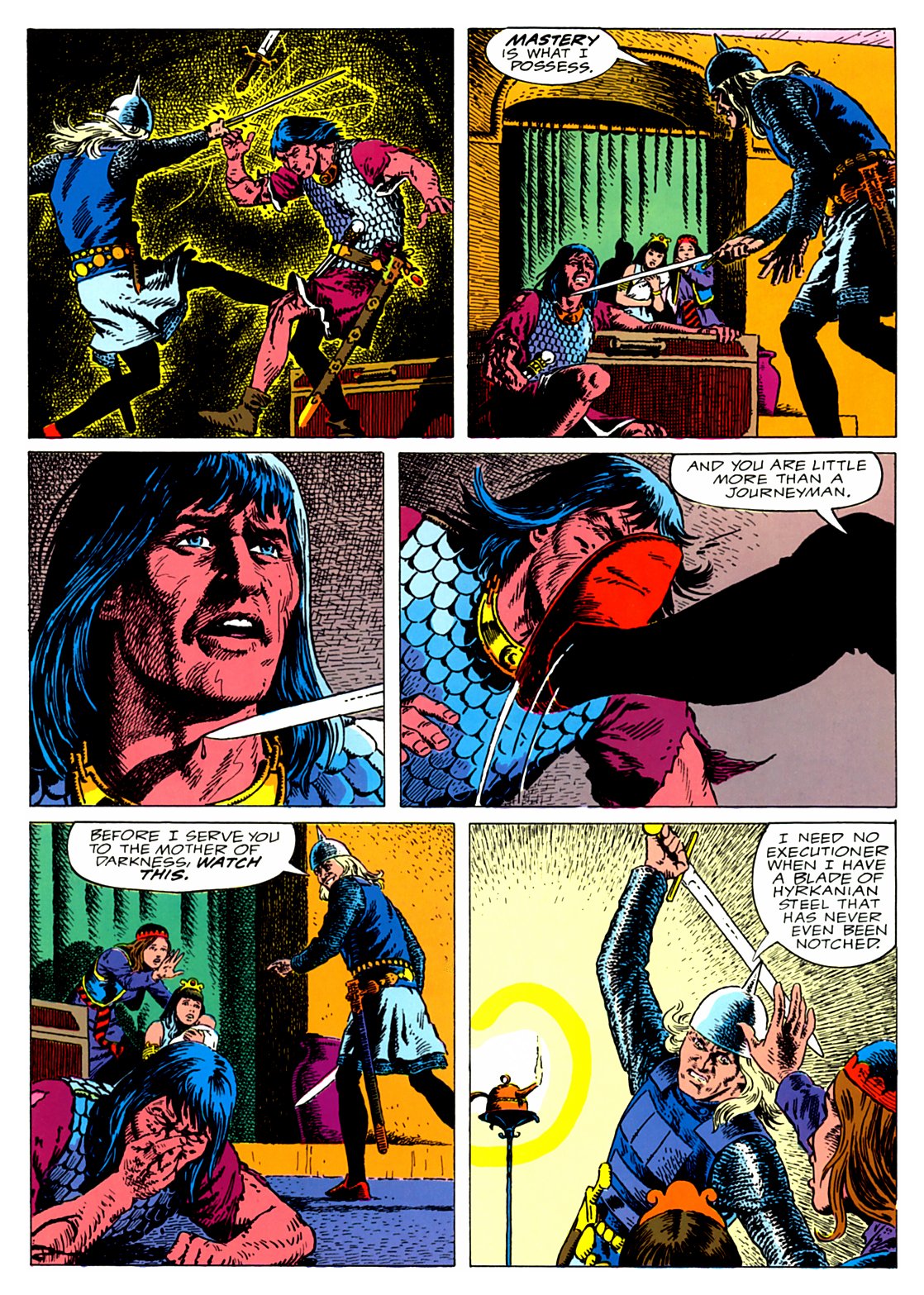 Read online Marvel Graphic Novel comic -  Issue #28 - Conan - The Reaver - 50