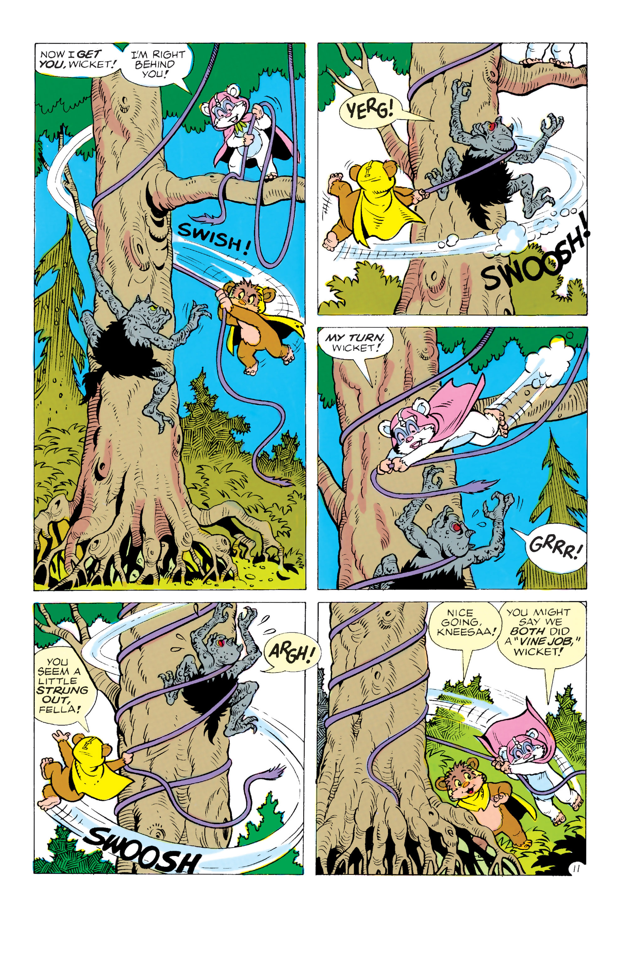 Read online Ewoks comic -  Issue #12 - 12