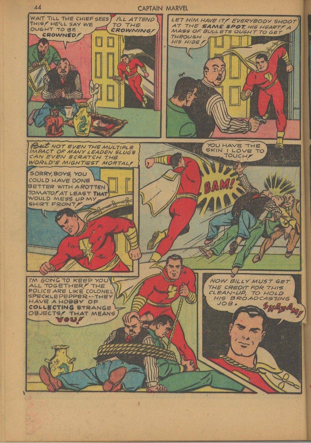 Read online Captain Marvel Adventures comic -  Issue #8 - 45