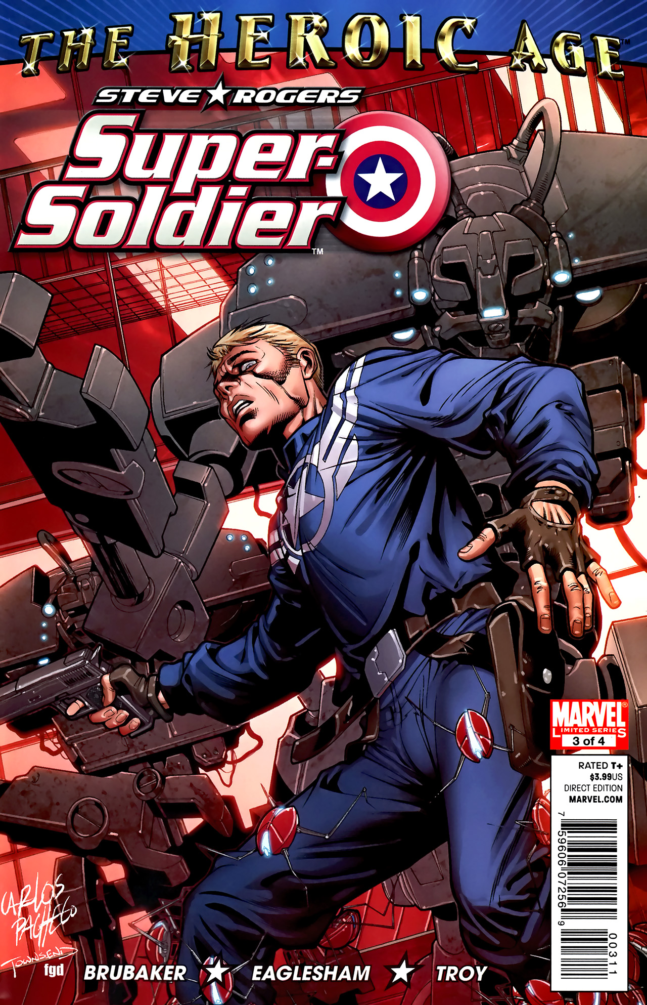Read online Steve Rogers: Super-Soldier comic -  Issue #3 - 1