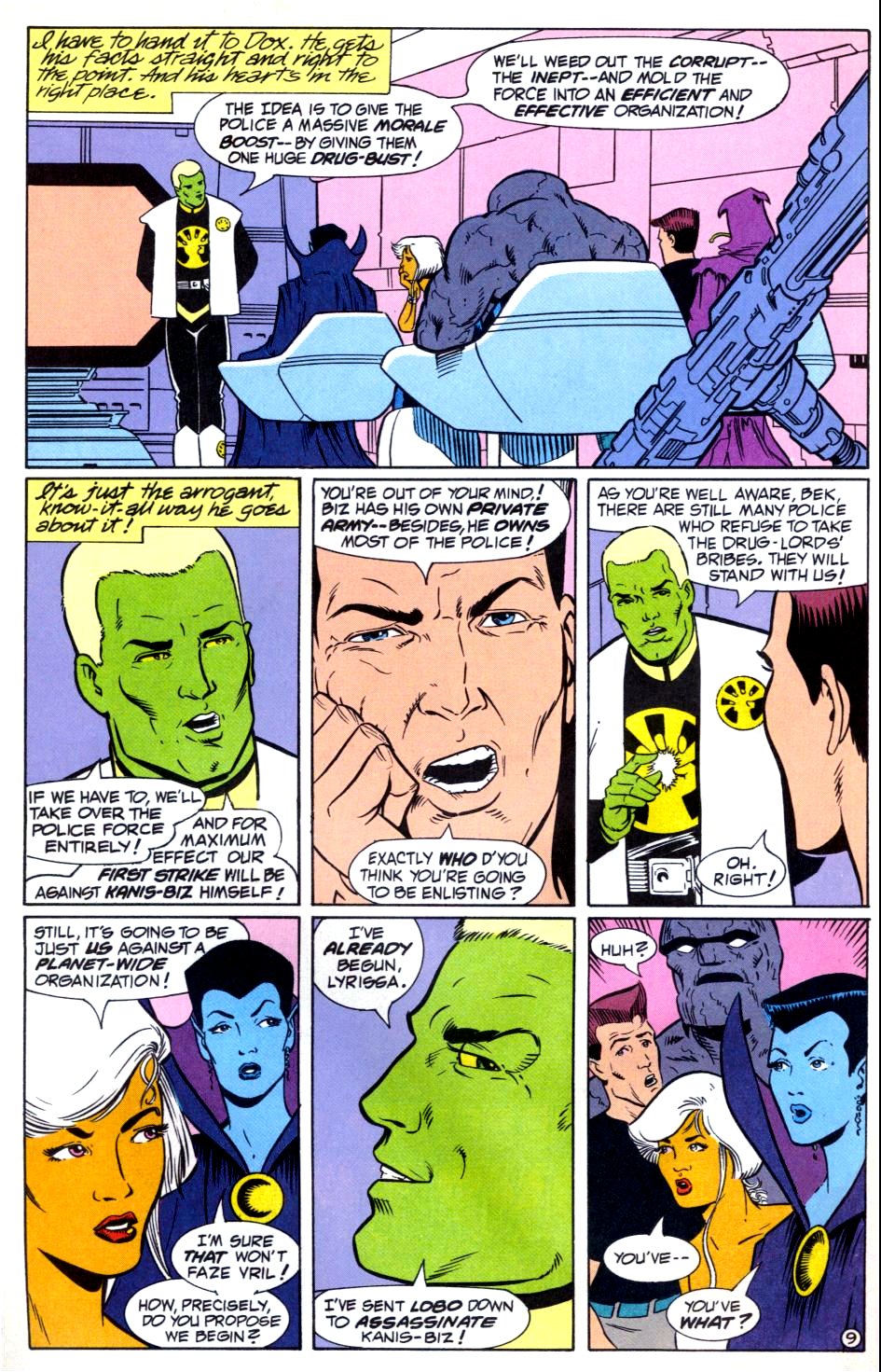 Read online L.E.G.I.O.N. comic -  Issue #5 - 10