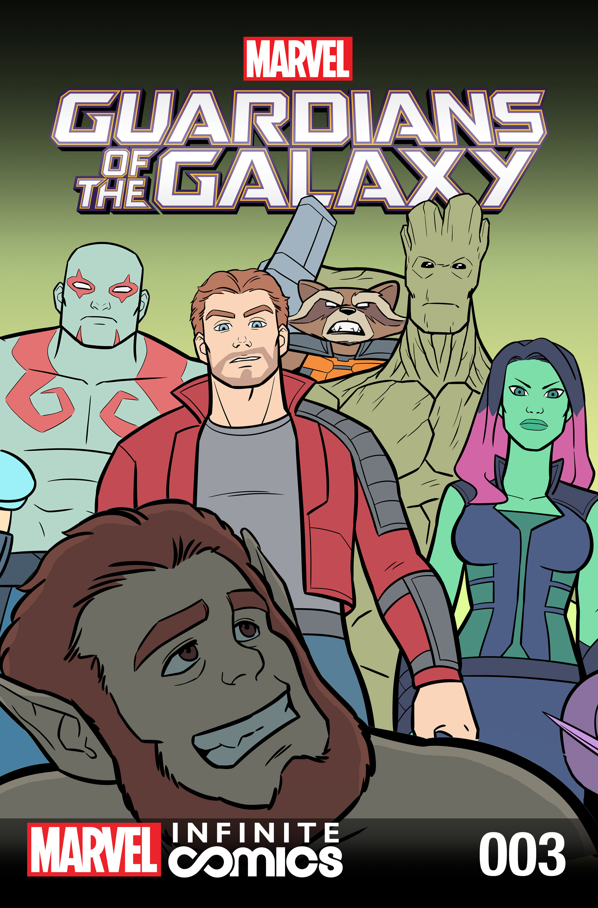 Read online Guardians of the Galaxy: Awesome Mix Infinite Comic comic -  Issue #3 - 1
