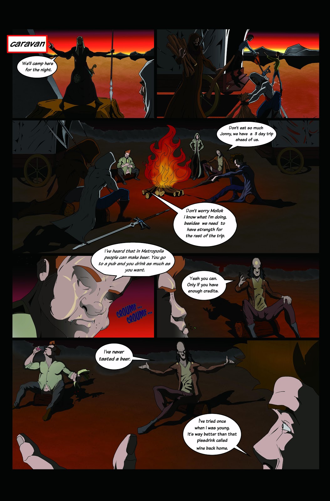 The Starfall Saga issue 1+2 - Page 43