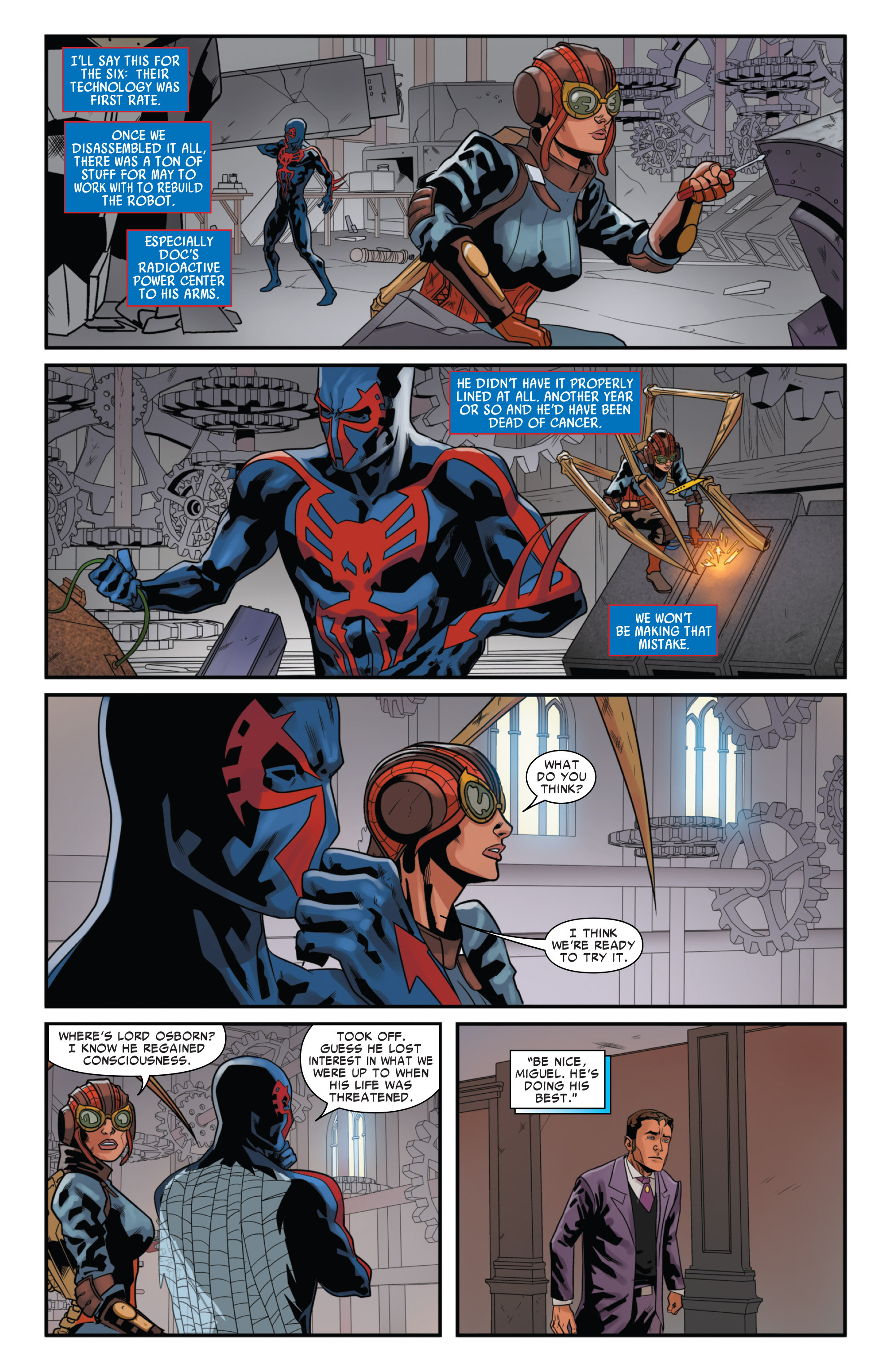 Read online Spider-Man 2099 (2014) comic -  Issue #8 - 20