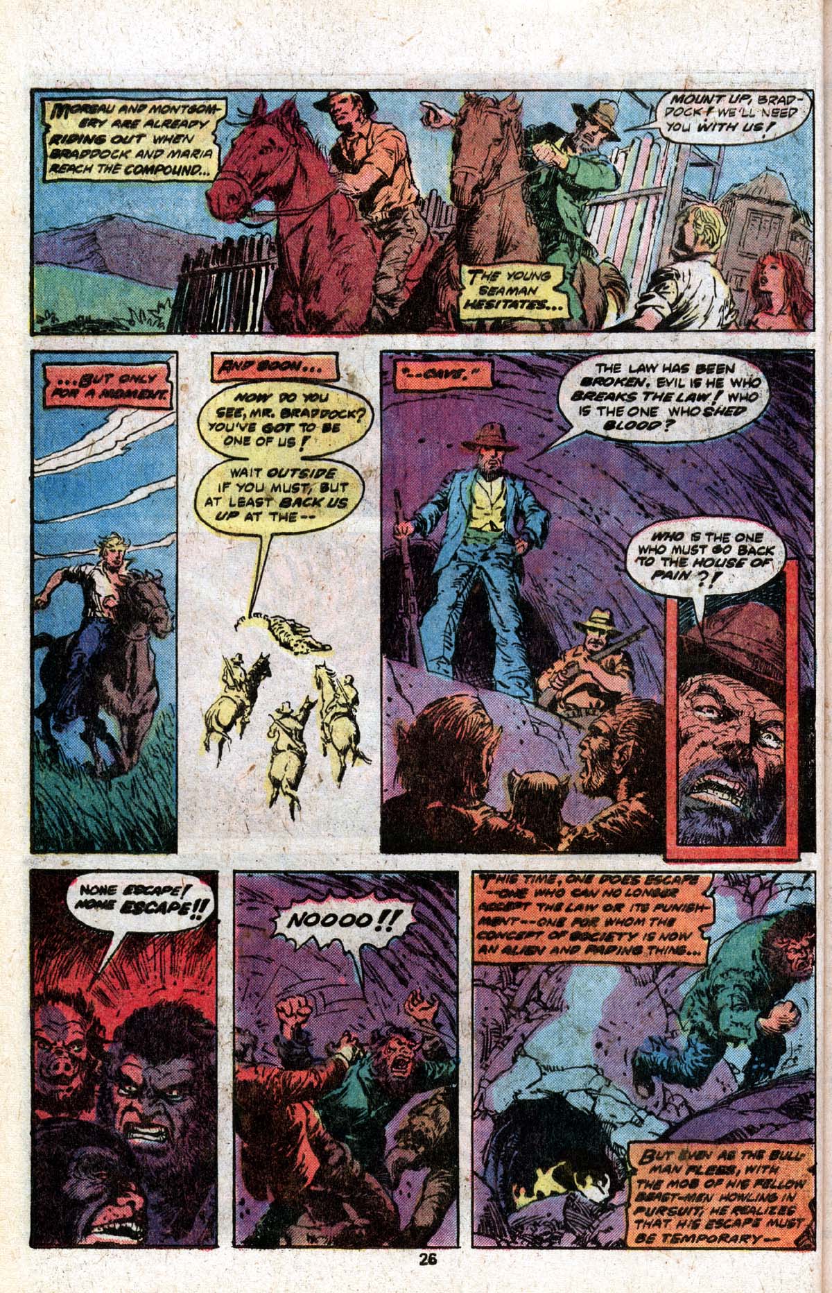 Read online The Island of Dr. Moreau (1977) comic -  Issue # Full - 22