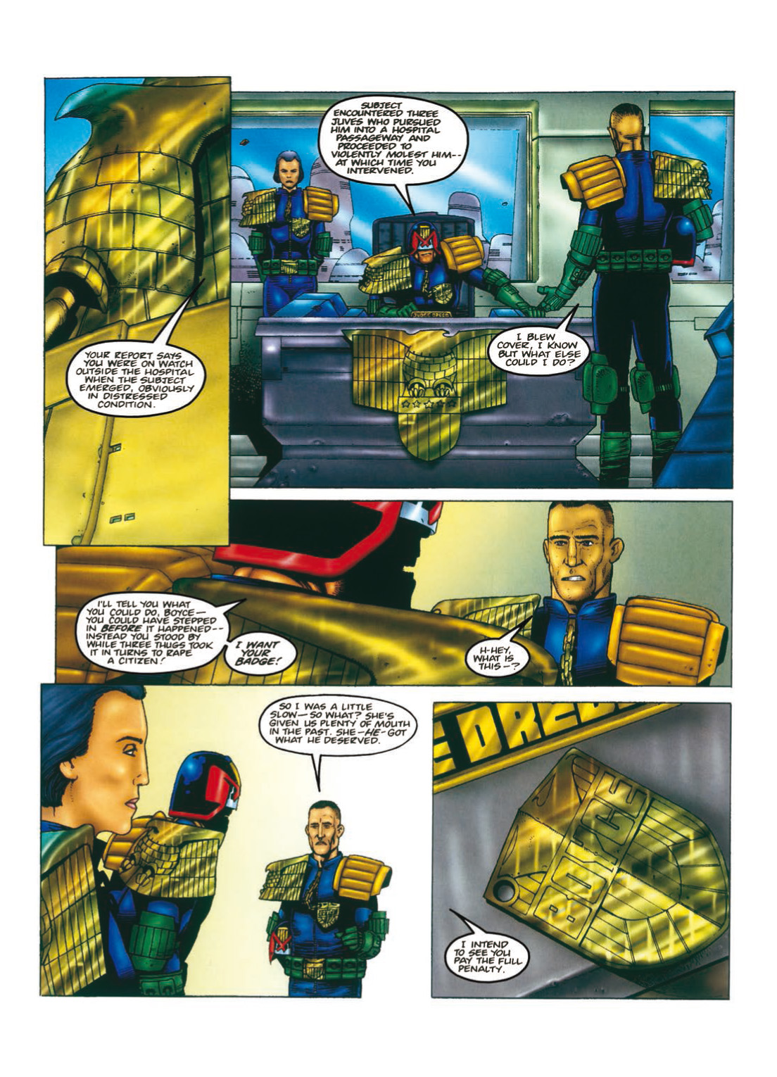 Read online Judge Dredd: America comic -  Issue # TPB - 91