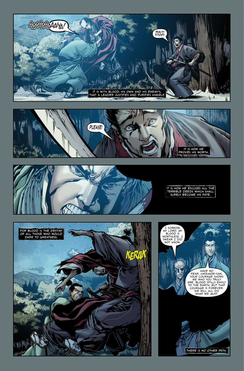 Read online Samurai's Blood comic -  Issue #4 - 12