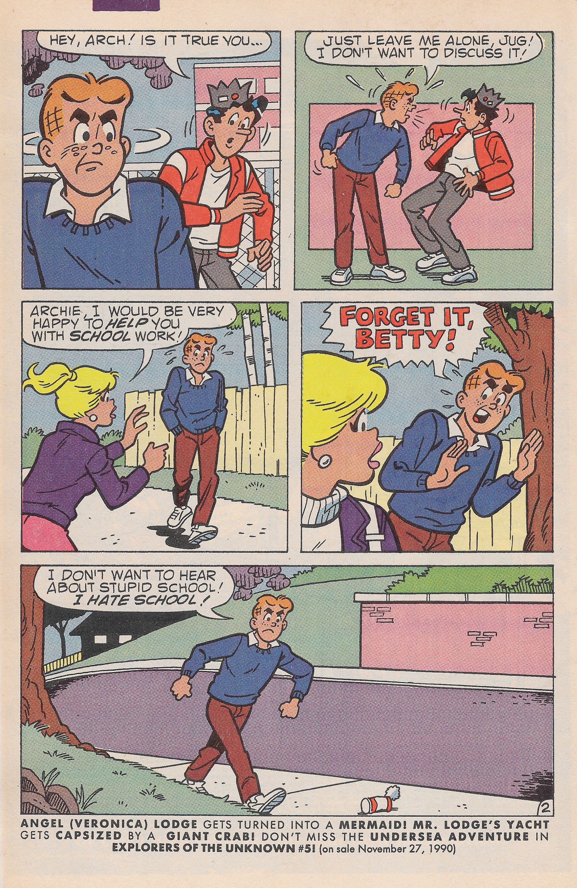 Read online Life With Archie (1958) comic -  Issue #282 - 4