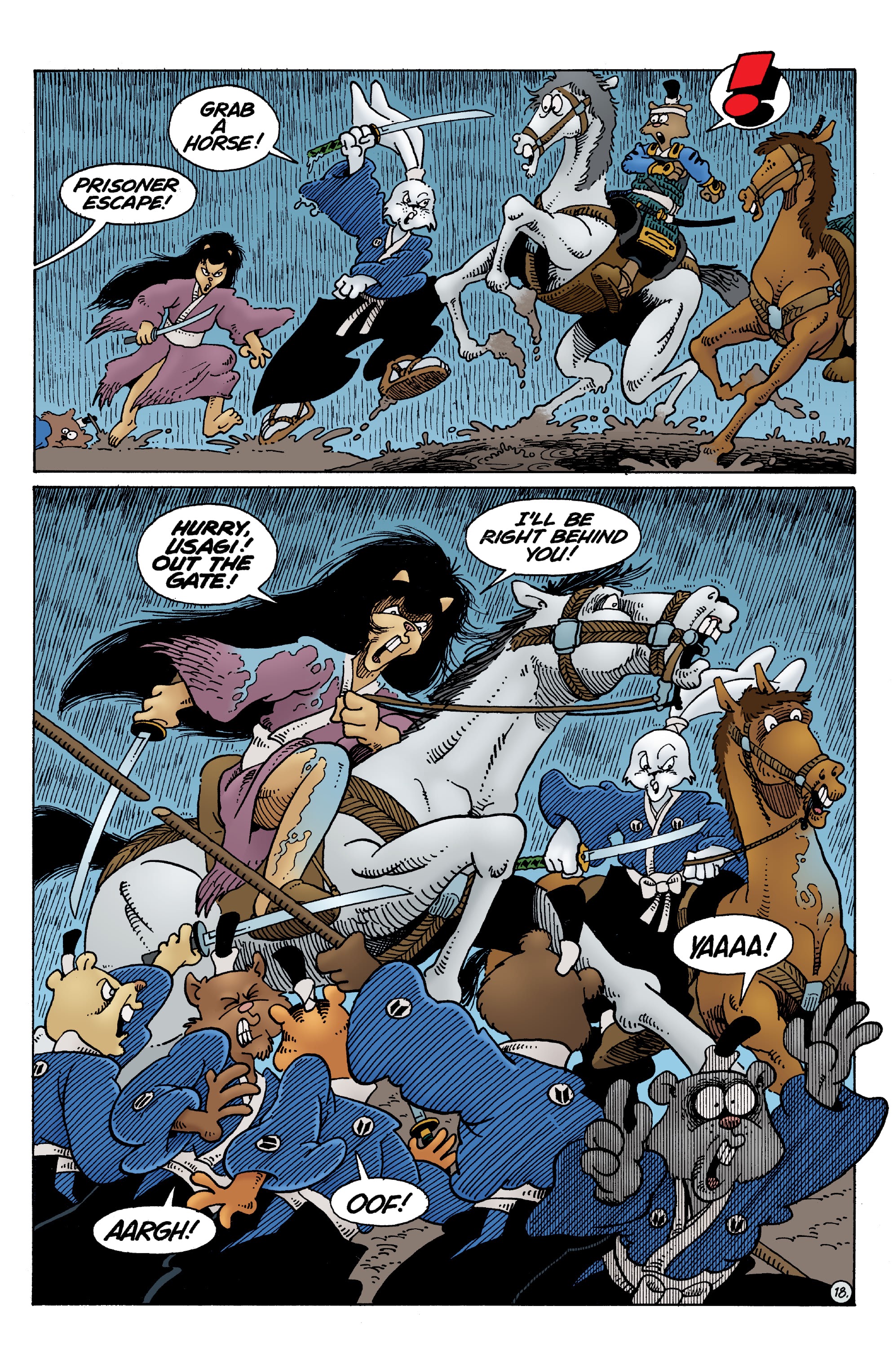 Read online Usagi Yojimbo: The Dragon Bellow Conspiracy comic -  Issue #3 - 20