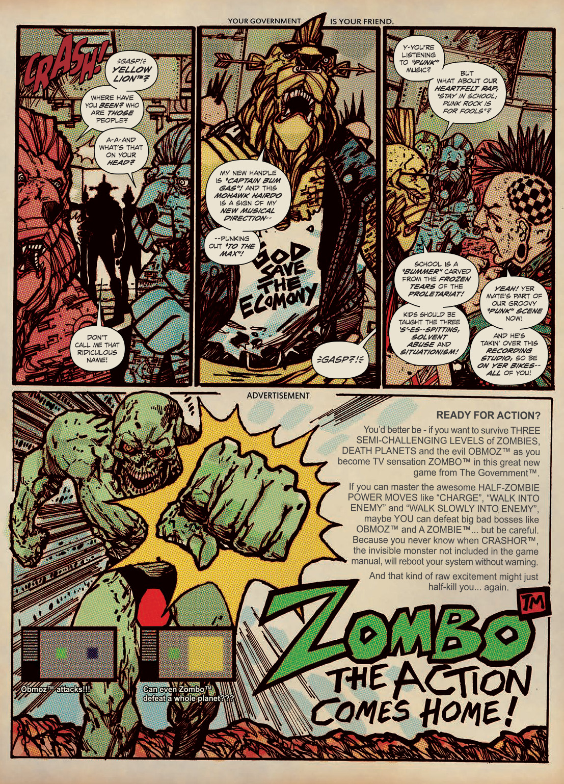 Read online Zombo comic -  Issue # TPB 2 - 108